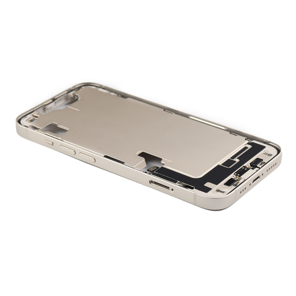 Apple Middle Frame For iPhone 14 Blue Pulled
