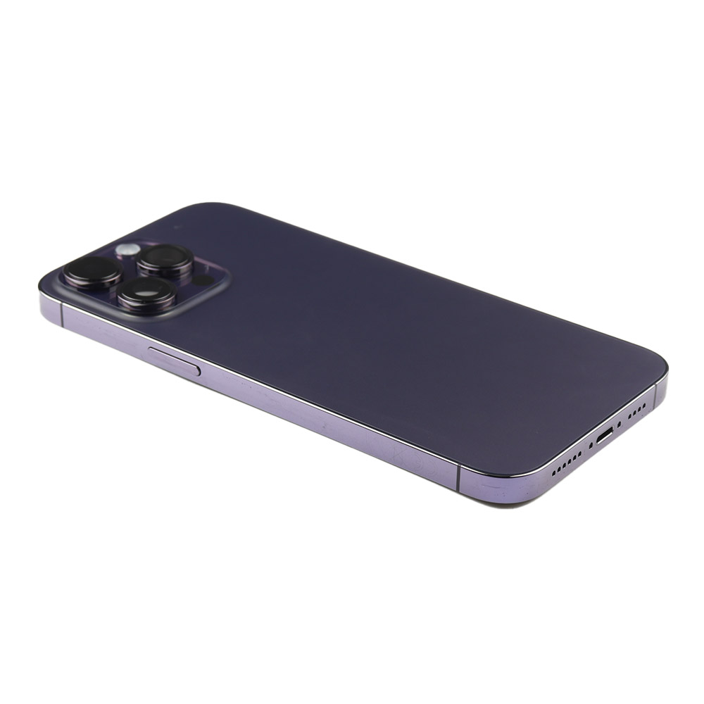 Apple Achterbehuizing met kleine onderdelen voor iPhone 14 Pro Max Paars Pulled