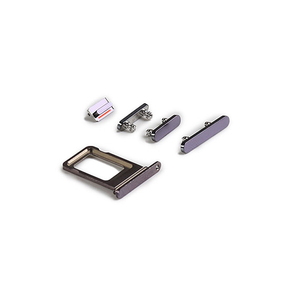 Apple Behuizing-knoppenset voor iPhone 14 Pro Paars Max OEM-Equivalent