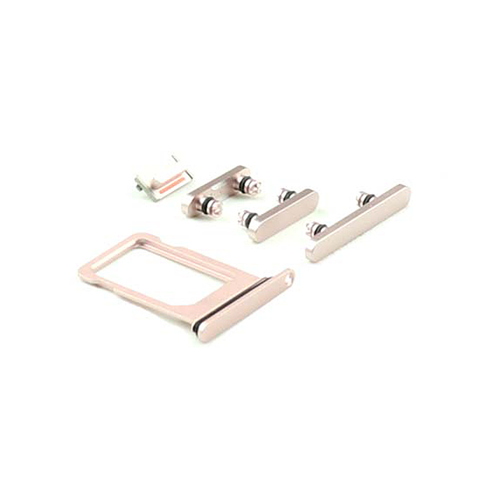 Apple Behuizing-knoppenset voor iPhone 13 Mini Roze OEM-Equivalent