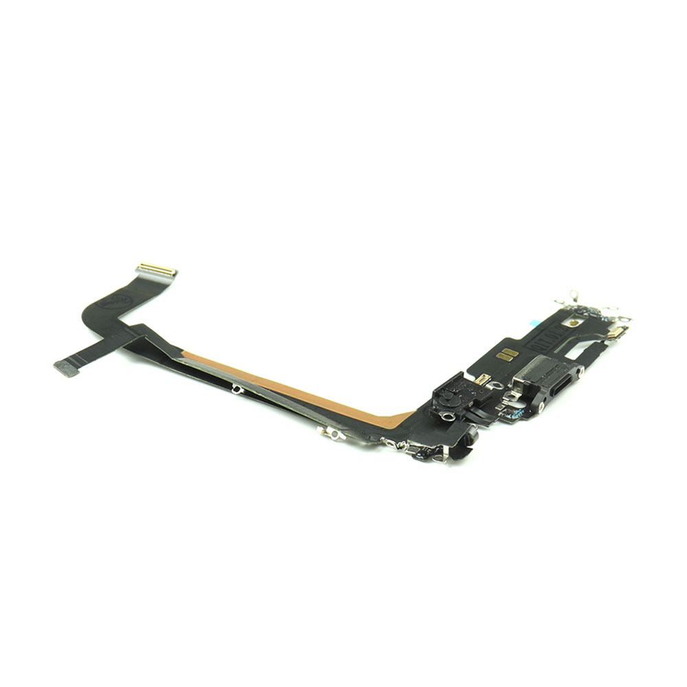 Apple Oplaadpoort voor iPhone 13 Pro Max Zwart Pulled