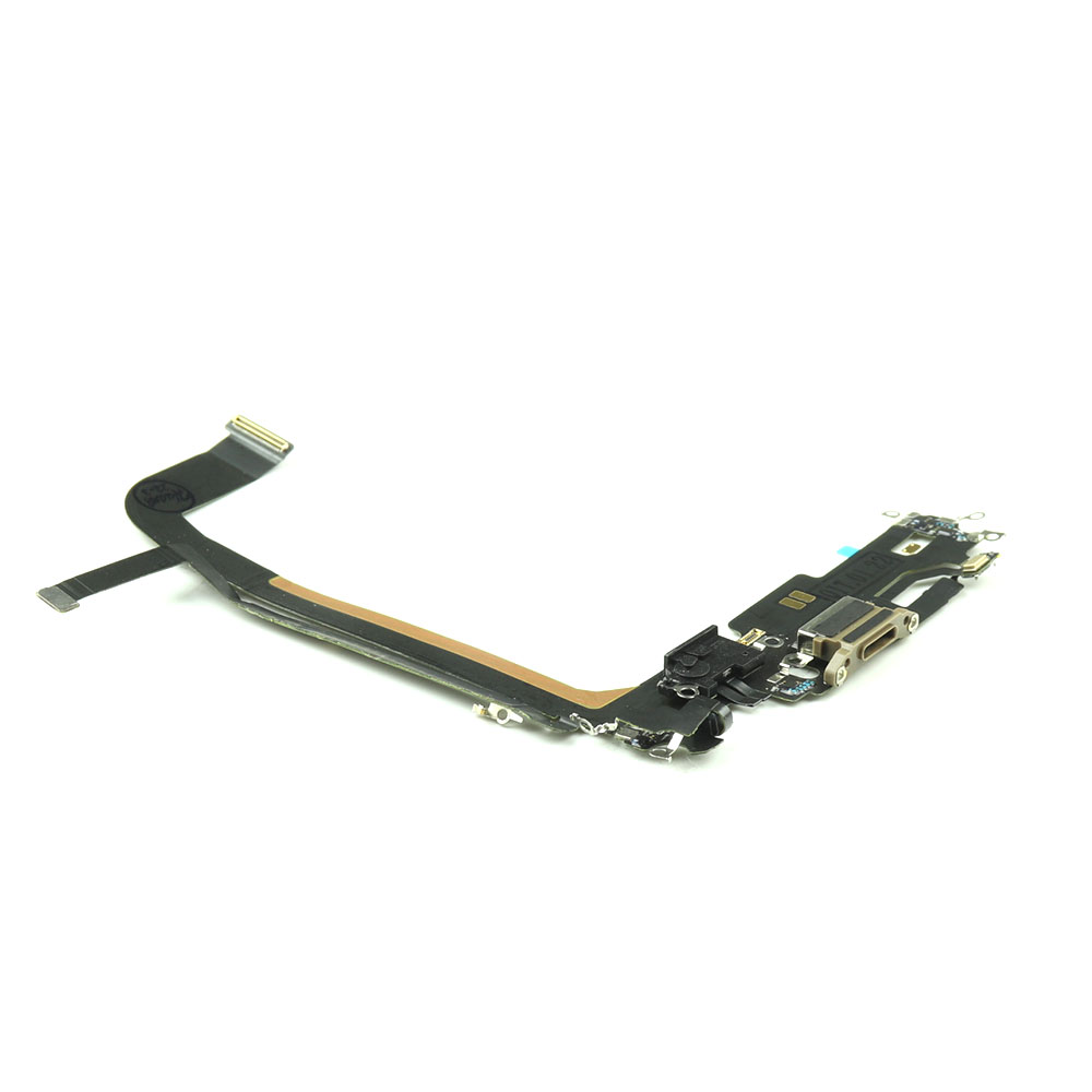Apple Oplaadpoort voor iPhone 13 Pro Max Gold Pulled