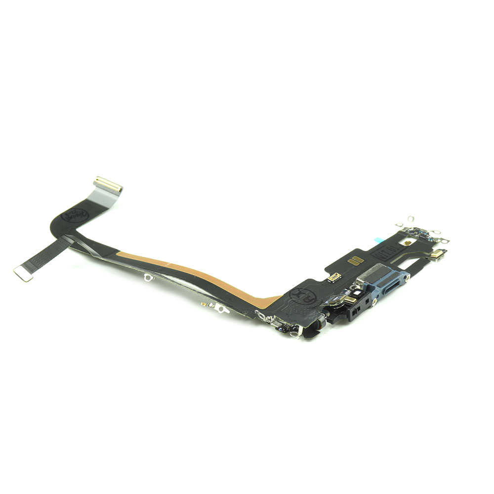Apple Oplaadpoort voor iPhone 13 Pro Max Blauw Pulled