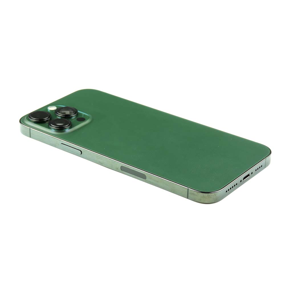 Châssis arrière avec petites pièces (version US) pour iPhone 13 Pro Max Vert Pulled