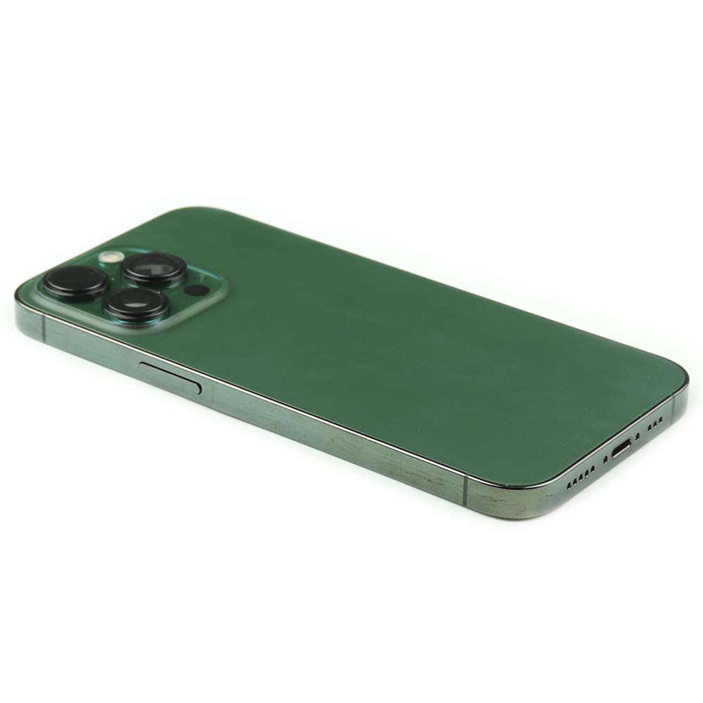 Apple Achterbehuizing met kleine onderdelen (US-versie) voor iPhone 13 Pro Groen Pulled