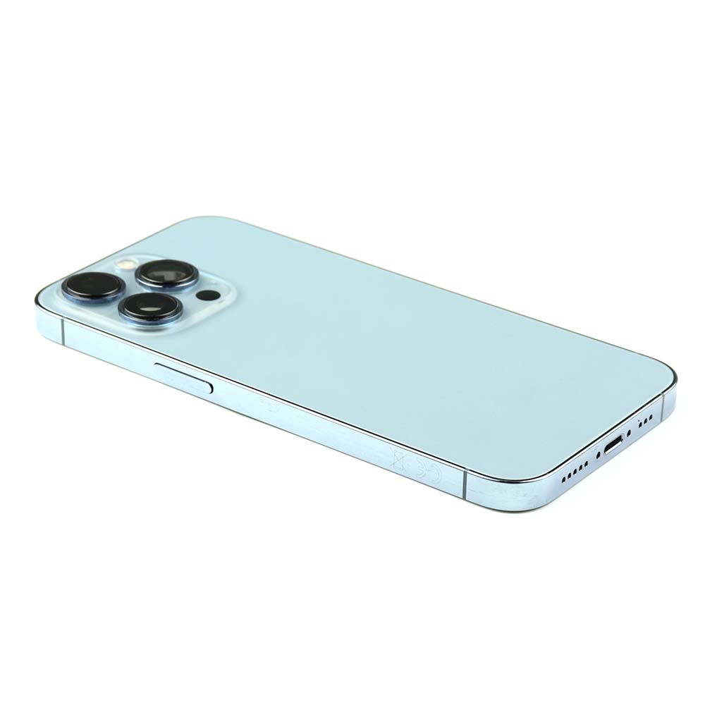 Apple Achterbehuizing met kleine onderdelen (US-versie) voor iPhone 13 Pro Blauw Pulled