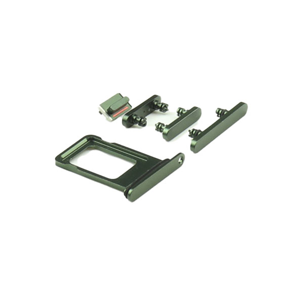 Apple Behuizing-knoppenset voor iPhone 13 Groen OEM-Equivalent