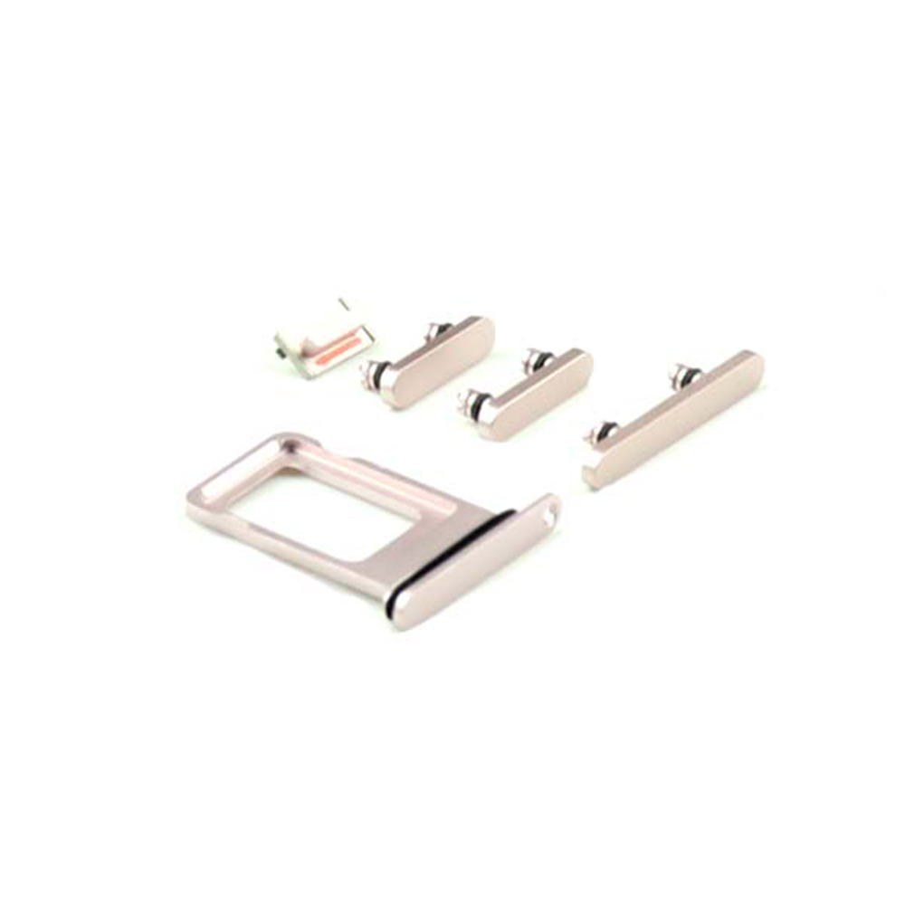 Apple Behuizing-knoppenset voor iPhone 13 Roze OEM-Equivalent