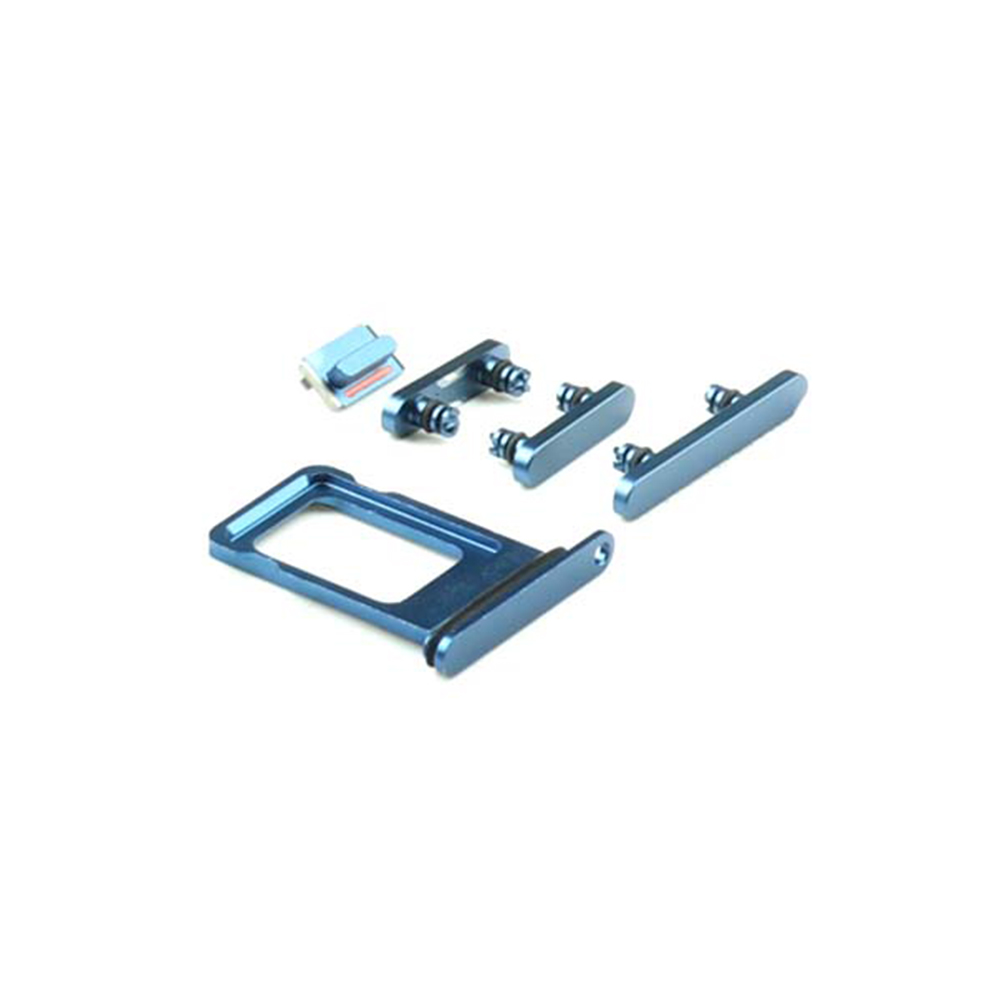 Apple Behuizing-knoppenset voor iPhone 13 Blauw OEM-Equivalent