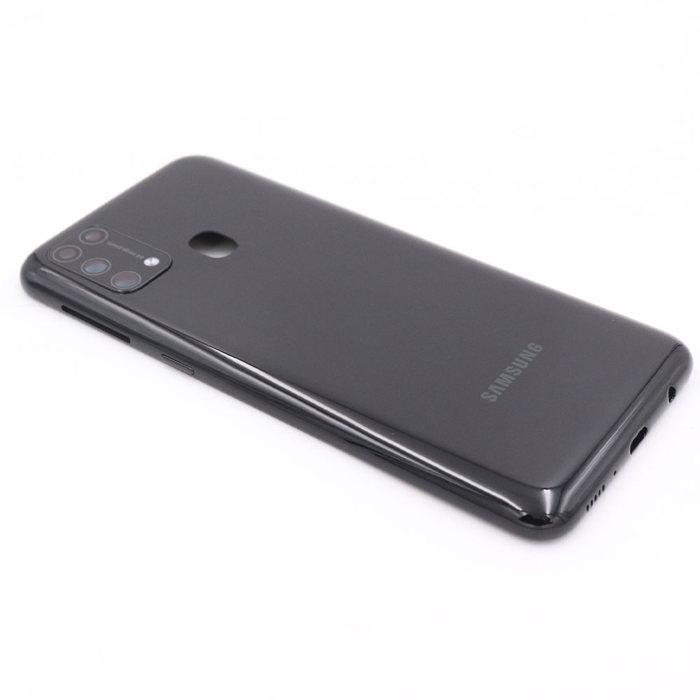 Samsung Achterkant voor Samsung Galaxy M31 Zwart Service Pack
