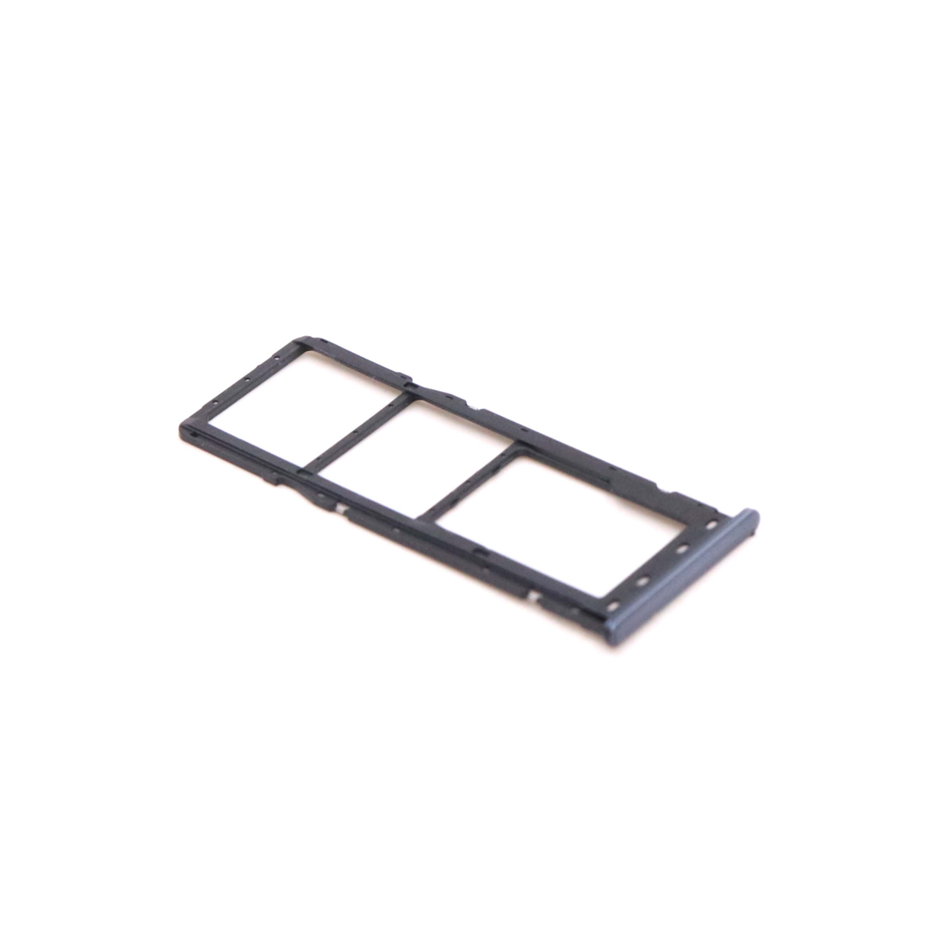Samsung Nano-simkaarthouder voor Samsung A20 2019 (A205F) Zwart OEM-Equivalent