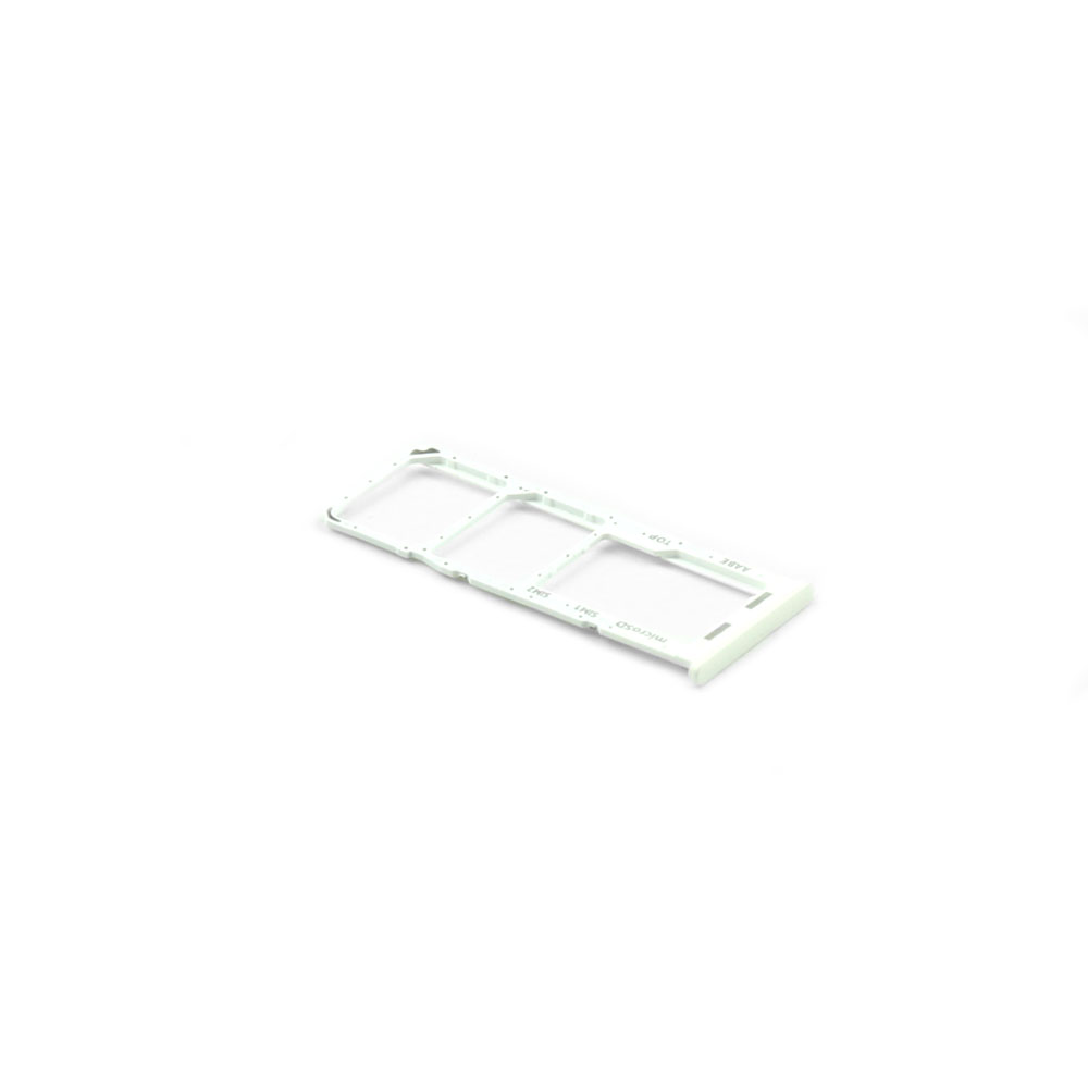 Samsung Simkaarthouder voor Samsung Galaxy A12 (A125F) Wit OEM-Equivalent
