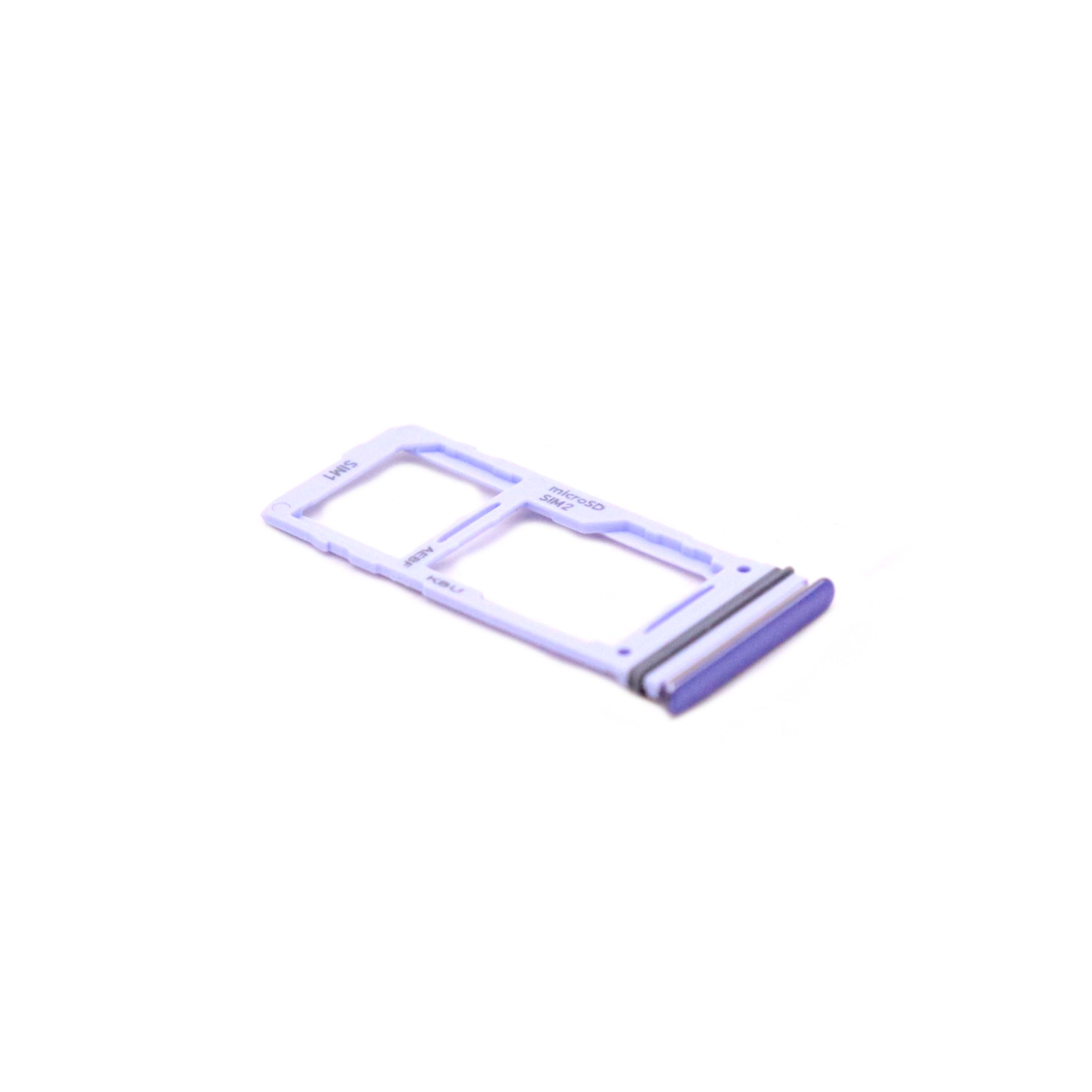 Samsung Nano-simkaarthouder voor Samsung Galaxy A52 (A525F) Paars OEM-Equivalent