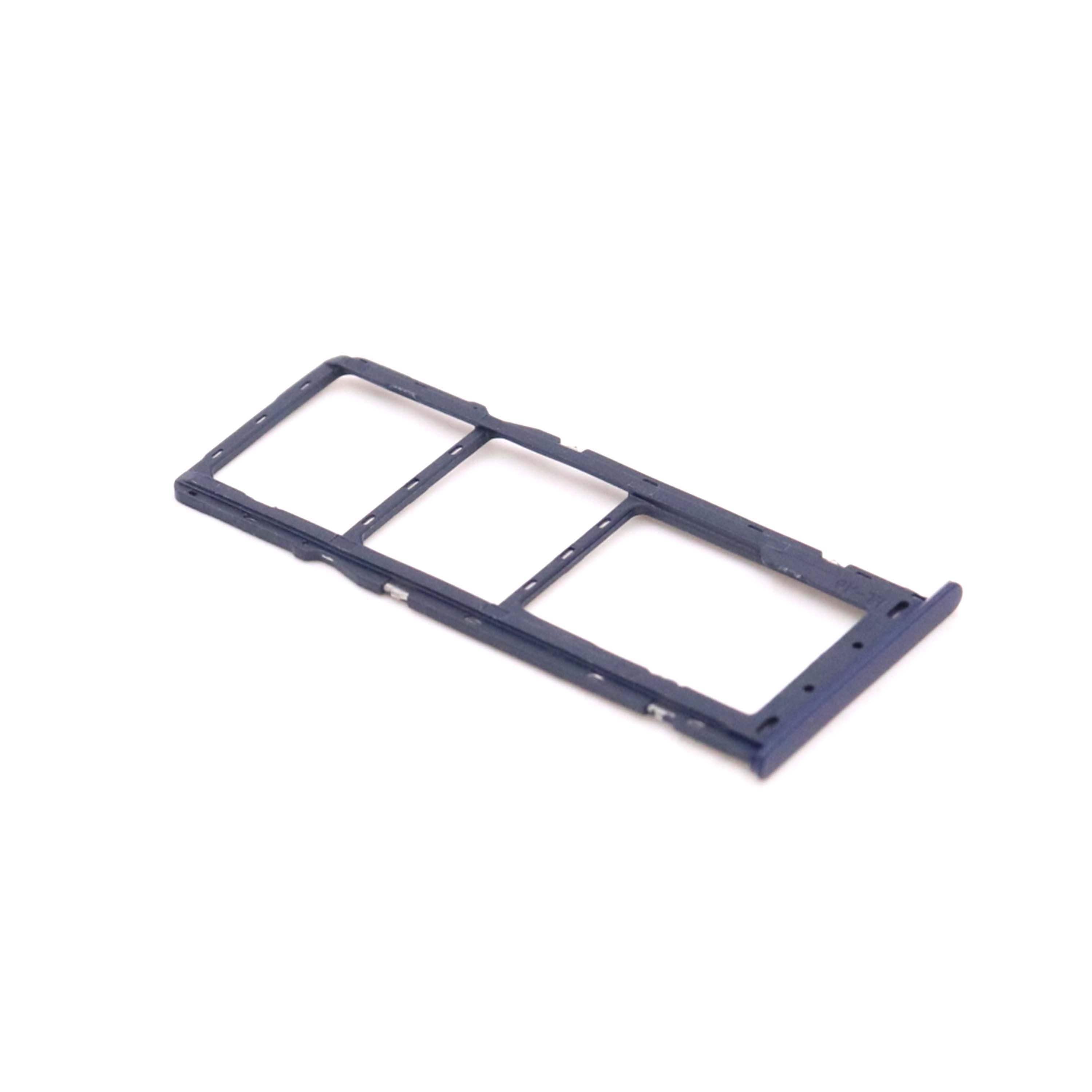 Samsung Nano-simkaarthouder voor Samsung Galaxy A20s (A207F) Blauw OEM-Equivalent