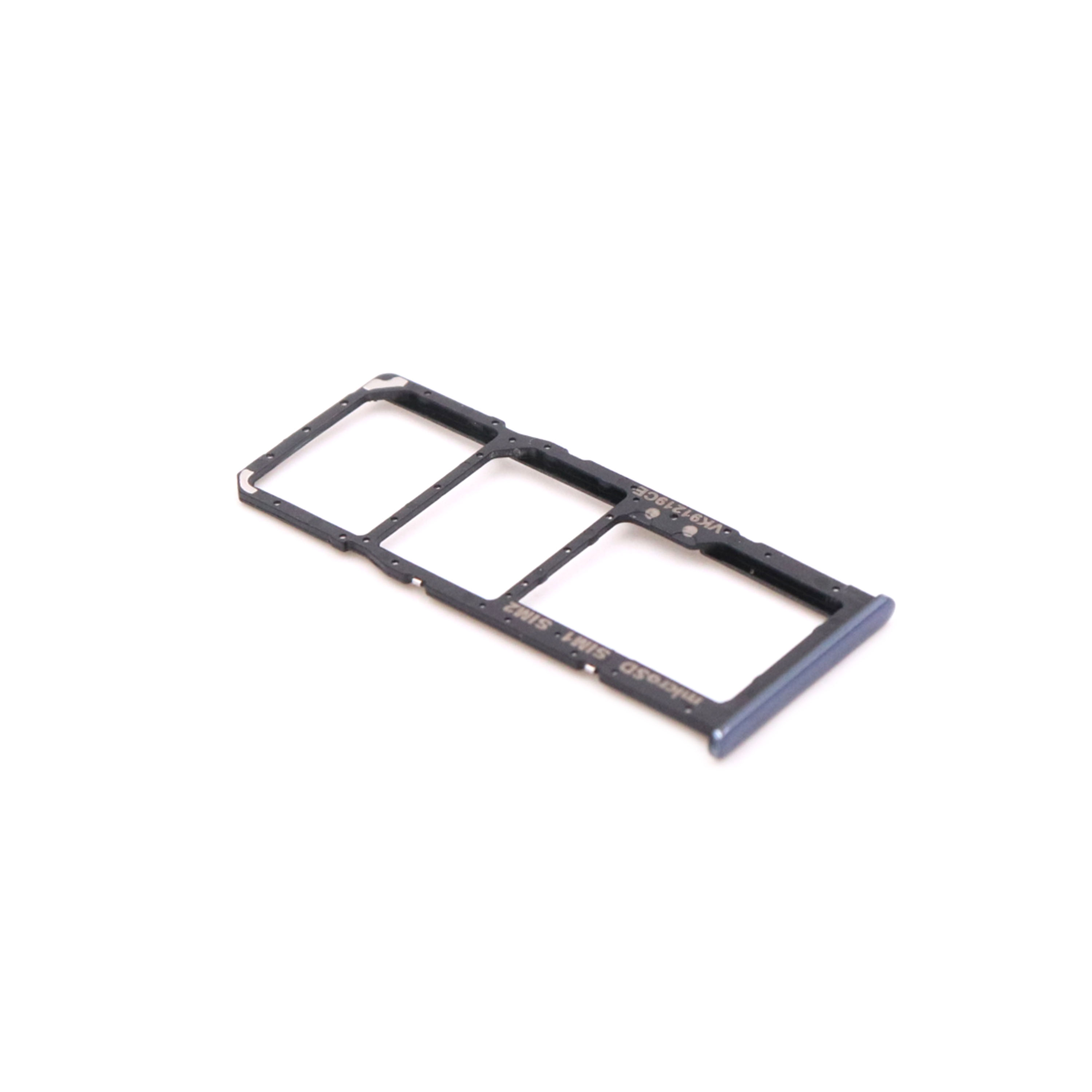 Samsung Nano-simkaarthouder voor Samsung Galaxy A71 (A715F) Zwart OEM-Equivalent
