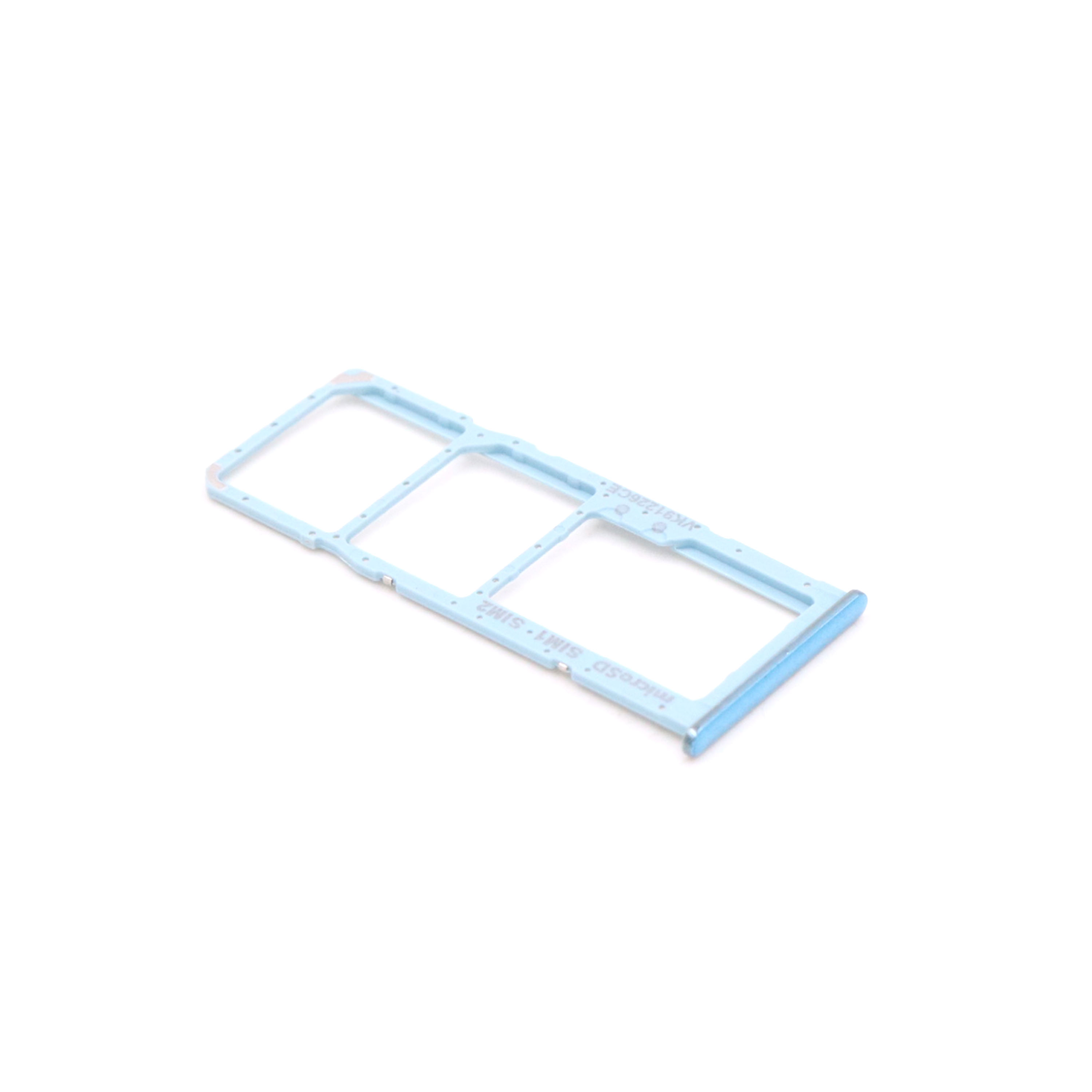 Samsung Nano-simkaarthouder voor Samsung Galaxy A71 (A715F) Blauw OEM-Equivalent