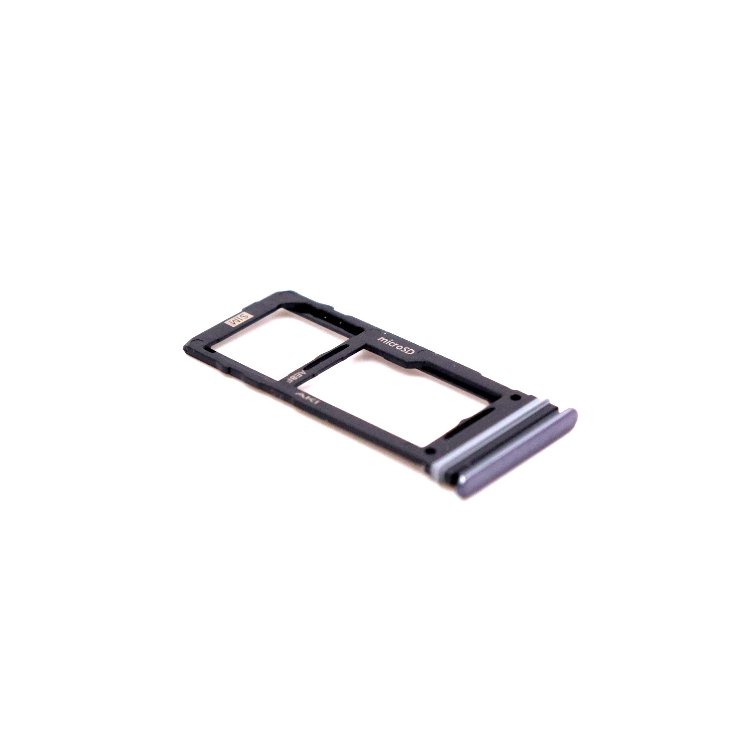 Samsung Nano-simkaarthouder voor Samsung Galaxy A72 (A725F) Zwart OEM-Equivalent