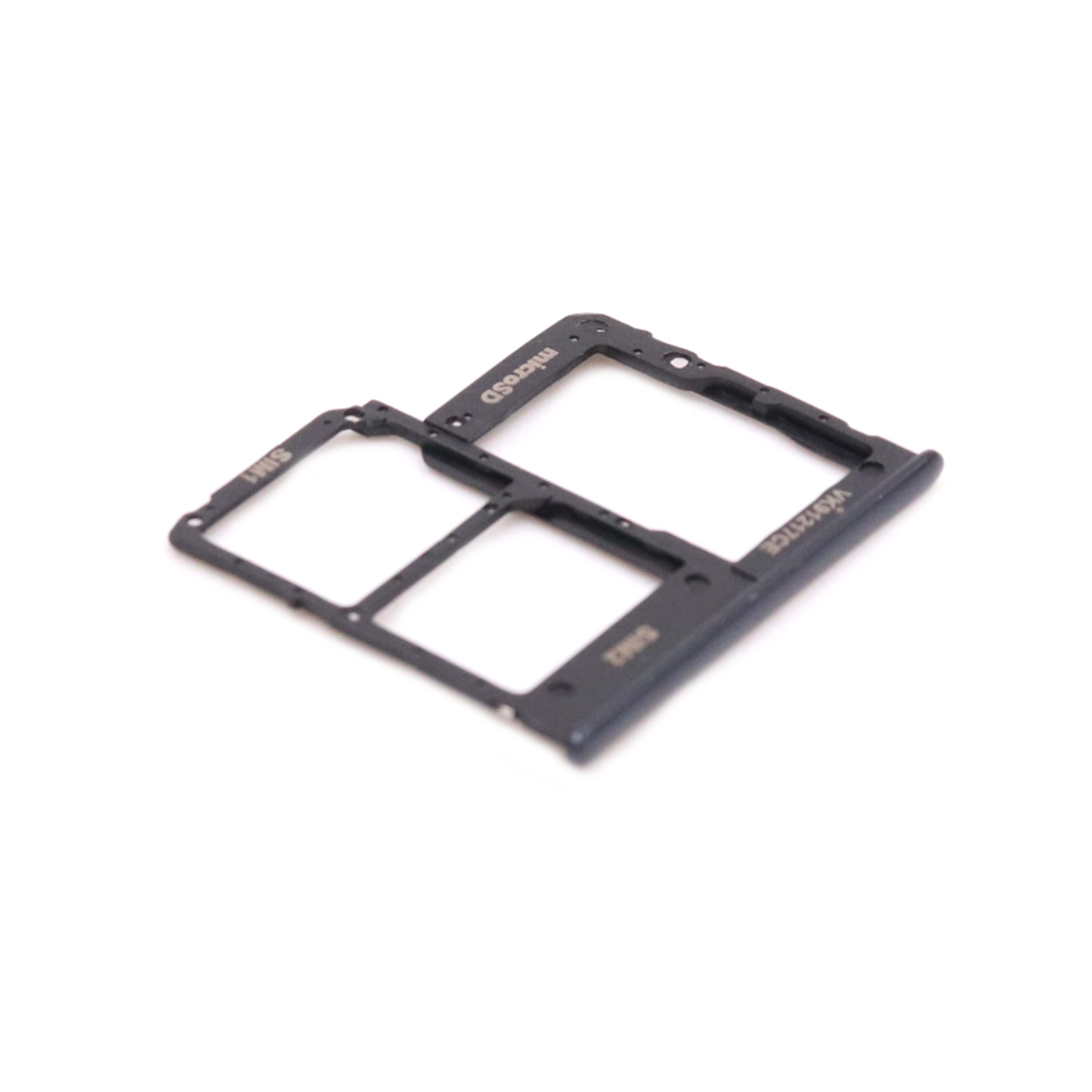 Samsung Nano-simkaarthouder voor Samsung Galaxy A41 Zwart OEM-Equivalent