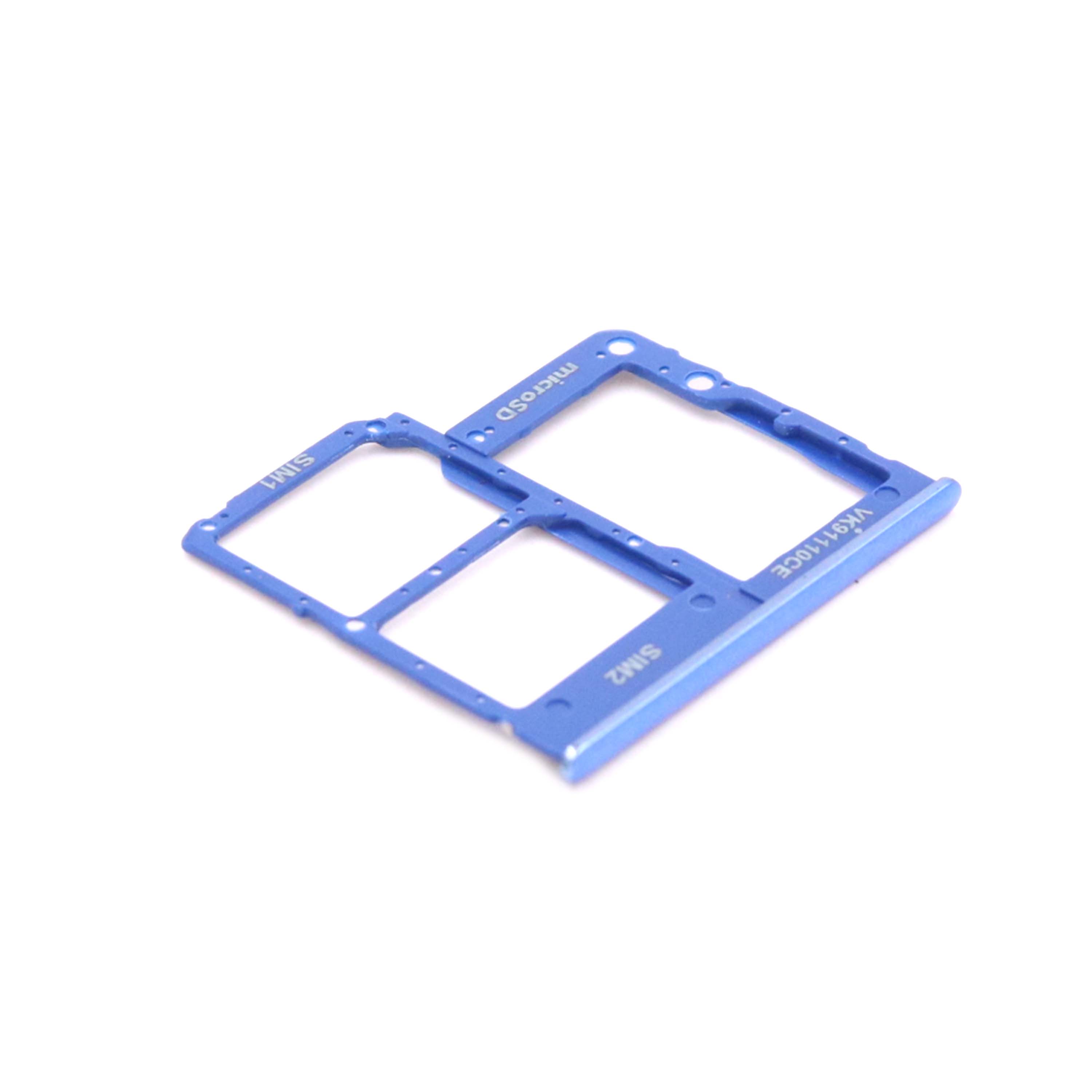 Samsung Nano-simkaarthouder voor Samsung Galaxy A41 Blauw OEM-Equivalent
