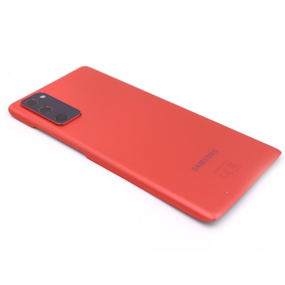 Samsung Achterkant voor Samsung Galaxy S20 FE 5G Rood Service Pack