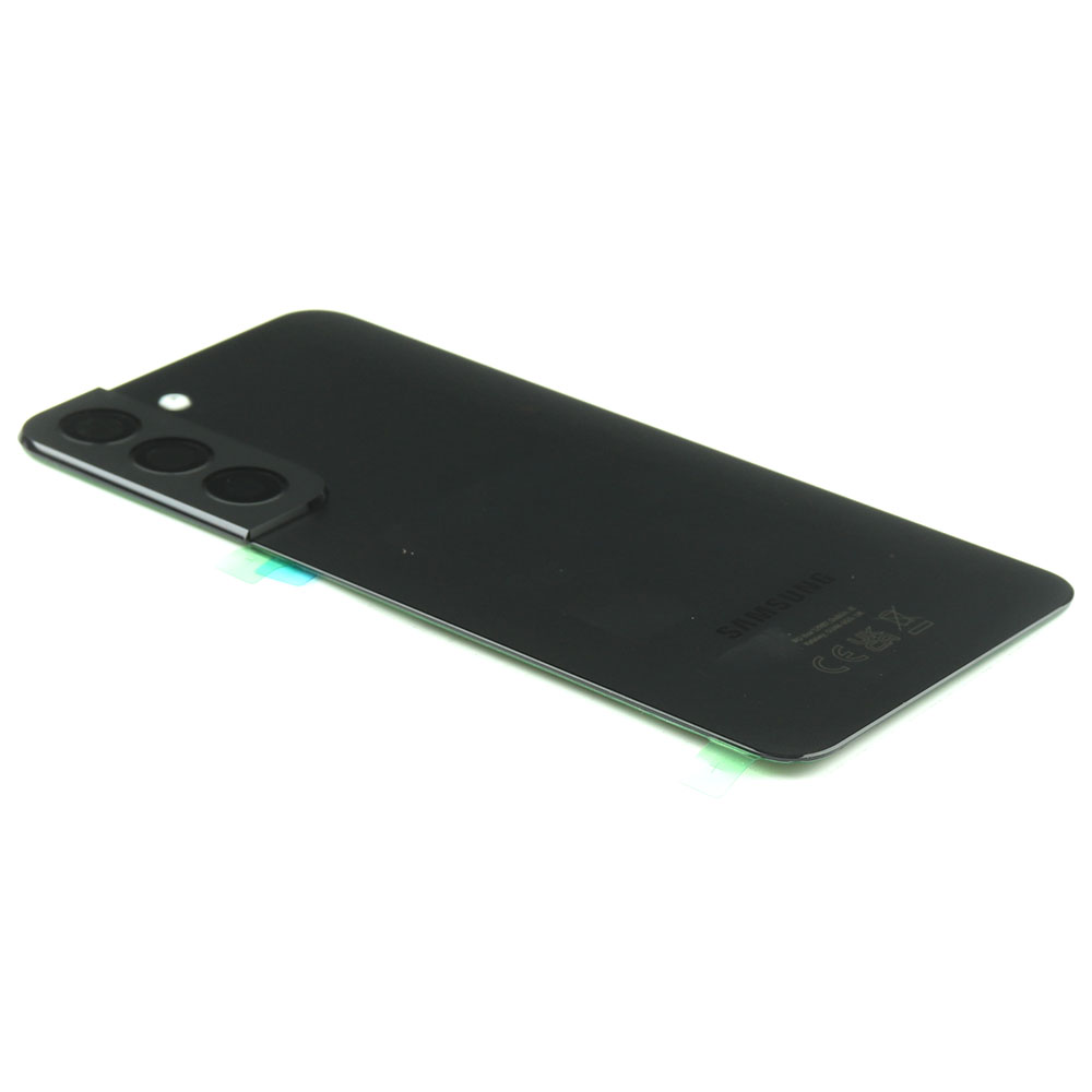 Samsung Achterkant voor Samsung Galaxy S22 (SM-S901B) Zwart Service Pack