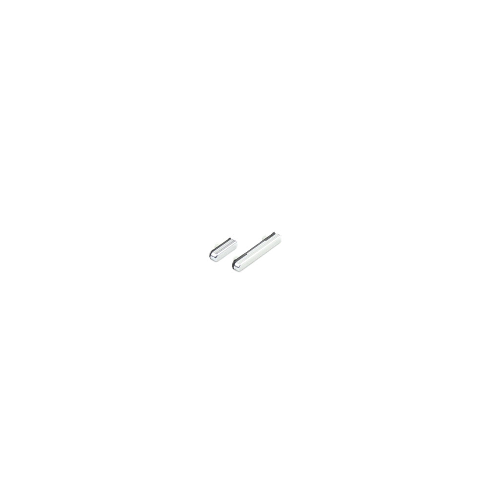 Samsung Behuizing-knoppenset voor Samsung Galaxy S22 Plus (SM-S906B) Wit OEM-Equivalent