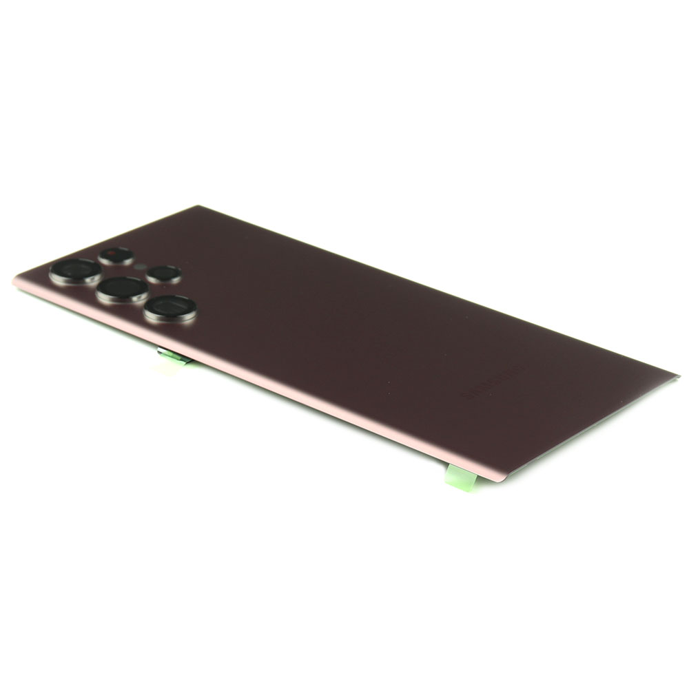 Samsung Achterkant voor Samsung Galaxy S22 Ultra (SM-S908B) Dark brown Service Pack