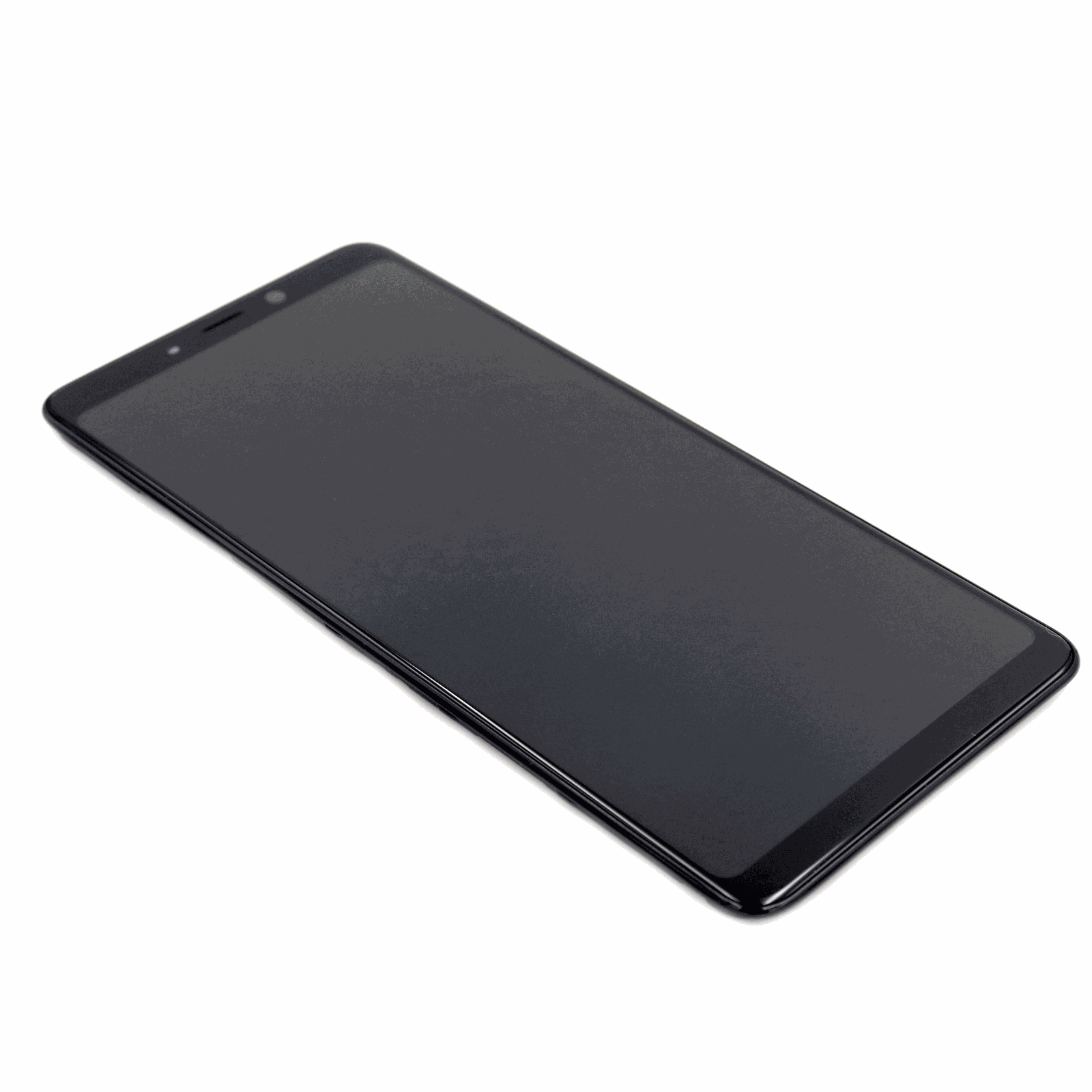 Samsung Scherm met frame voor Samsung Galaxy A9 2018 (SM-A920F) Zwart Service Pack