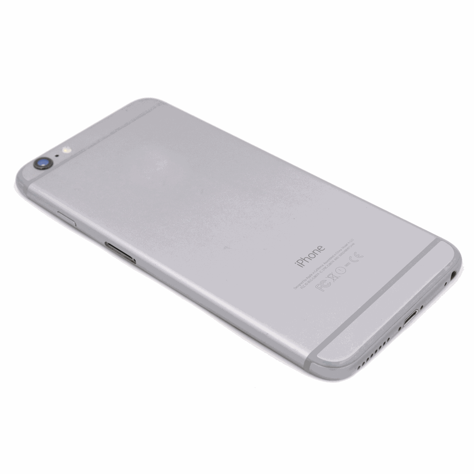 Apple Achterbehuizing (compleet) voor iPhone 6 Plus Zwart Pulled