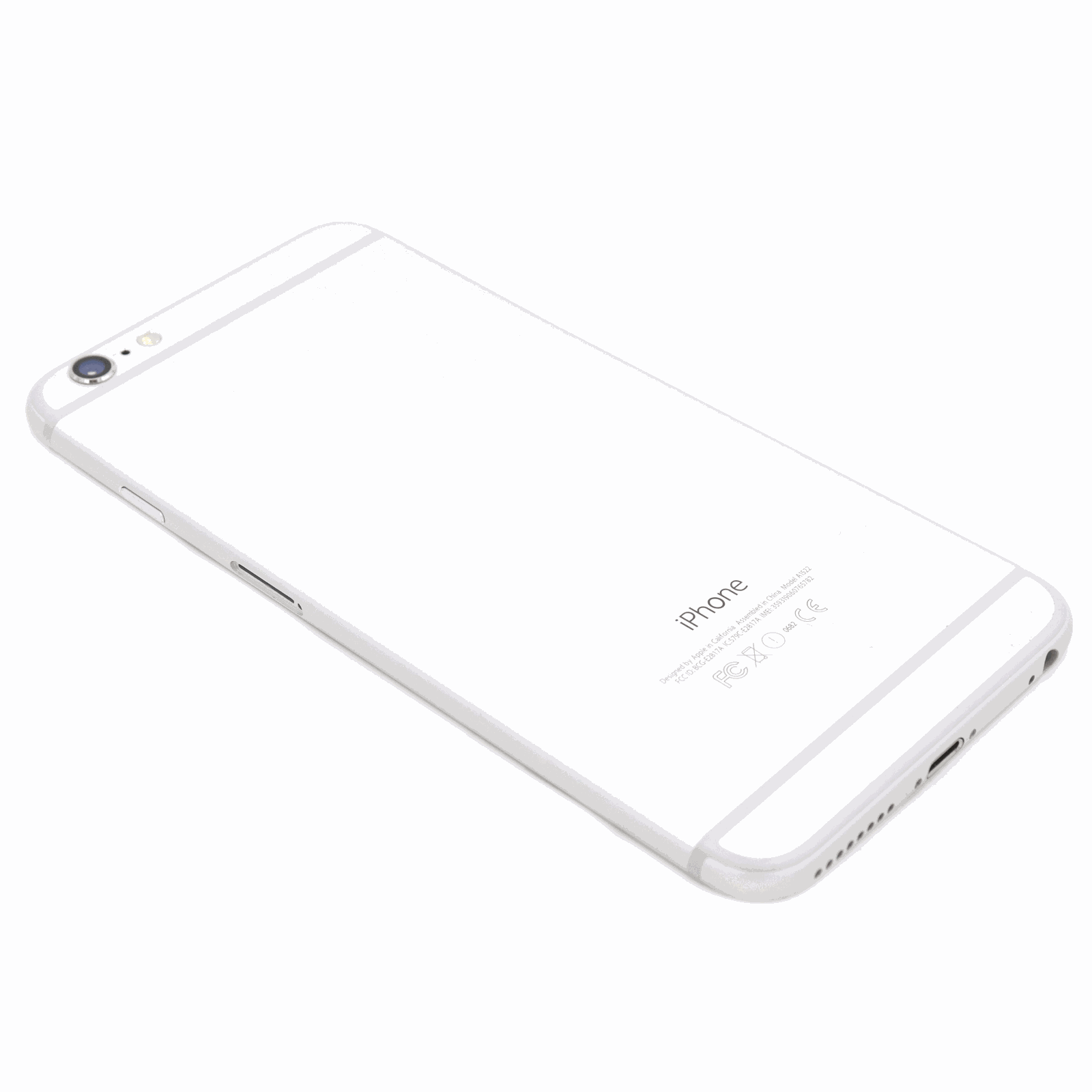 Apple Achterbehuizing (compleet) voor iPhone 6 Plus Wit Pulled