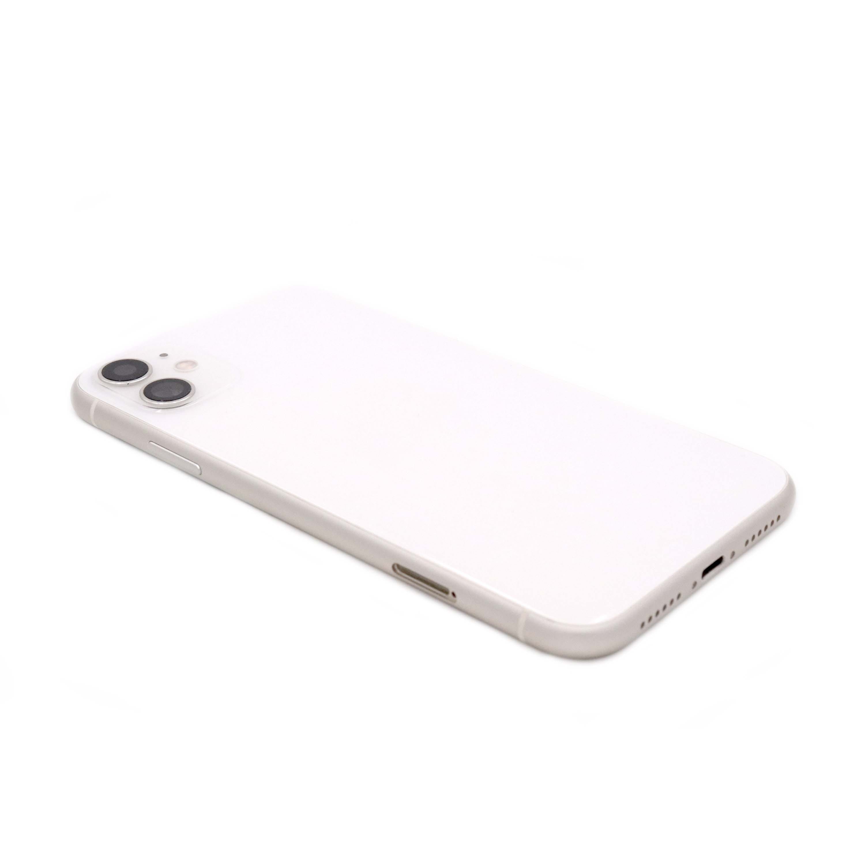 Apple Achterbehuizing met kleine onderdelen voor iPhone 11 Wit Pulled