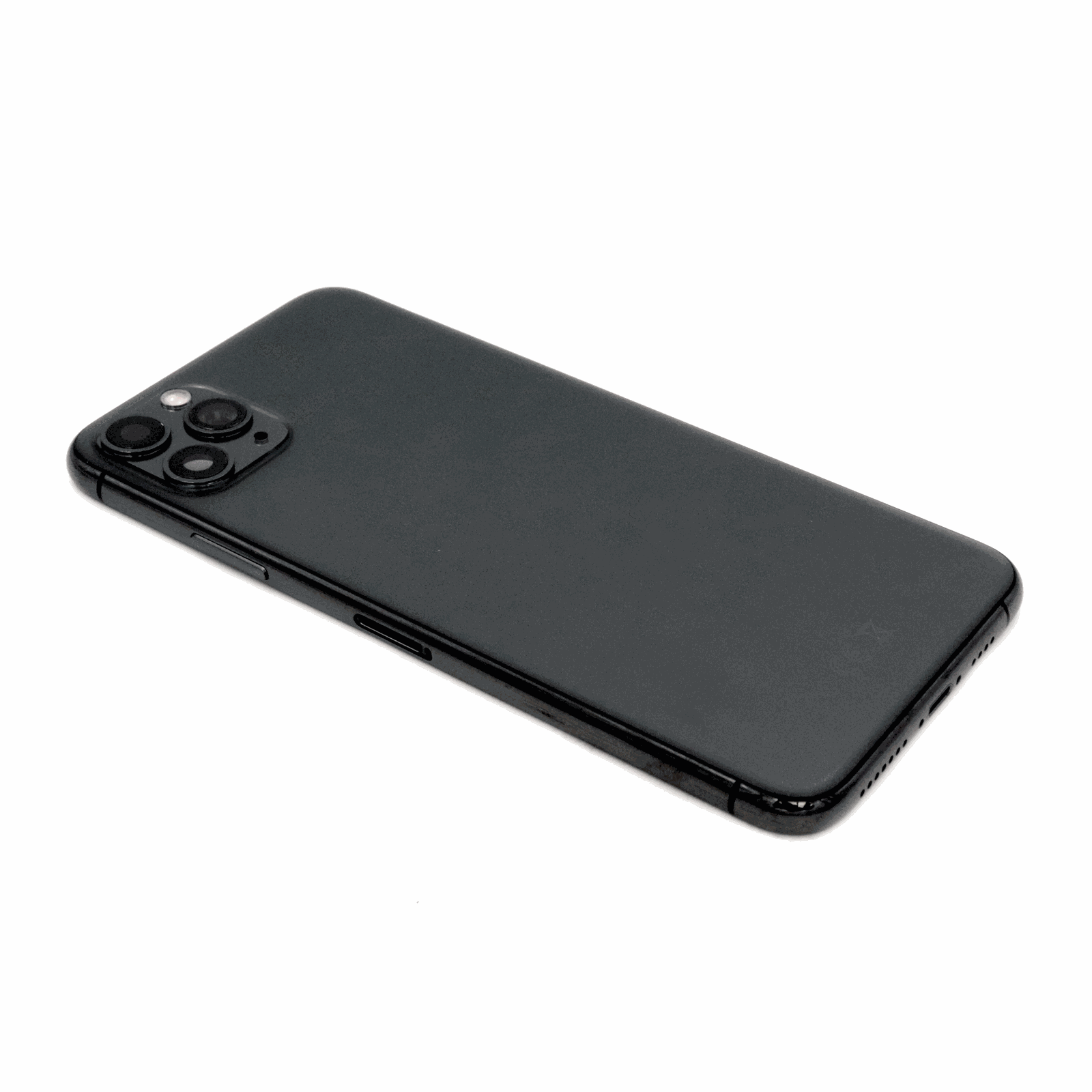 Apple Achterbehuizing met kleine onderdelen voor iPhone 11 Pro Max Zwart Pulled