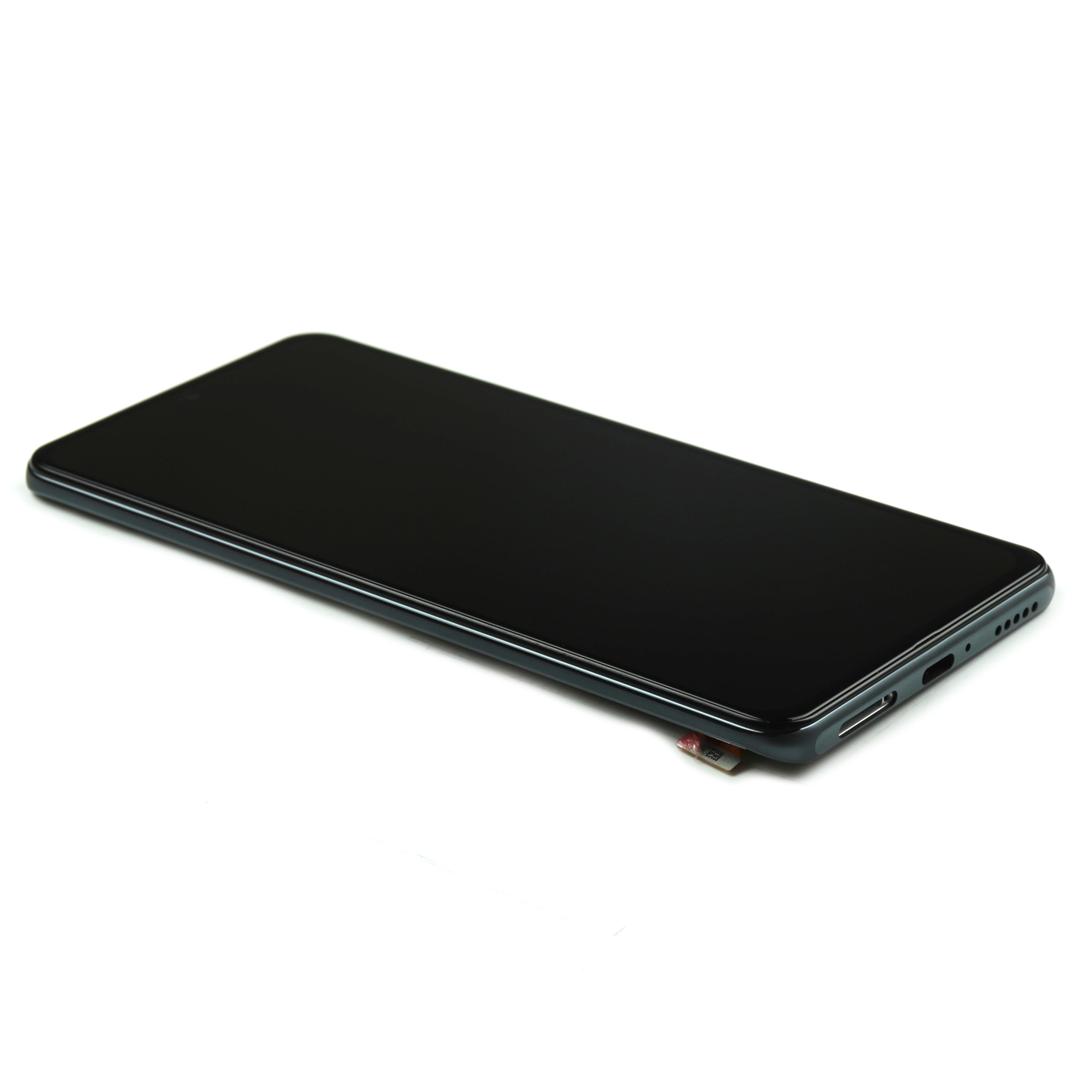 Xiaomi Display mit Rahmen für Xiaomi Poco F3 Blau Service Pack