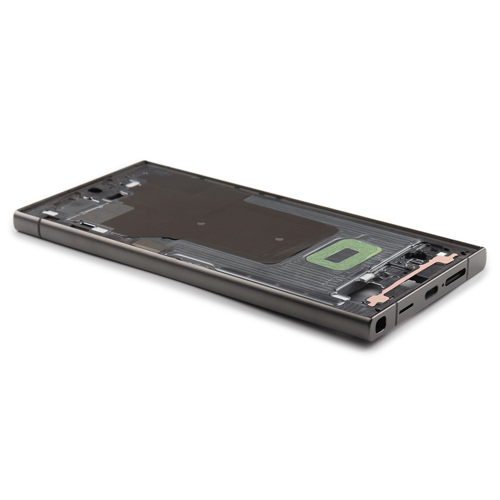 Samsung Middenframe voor Samsung Galaxy S24 Ultra (SM-S928B) Zwart OEM-Equivalent