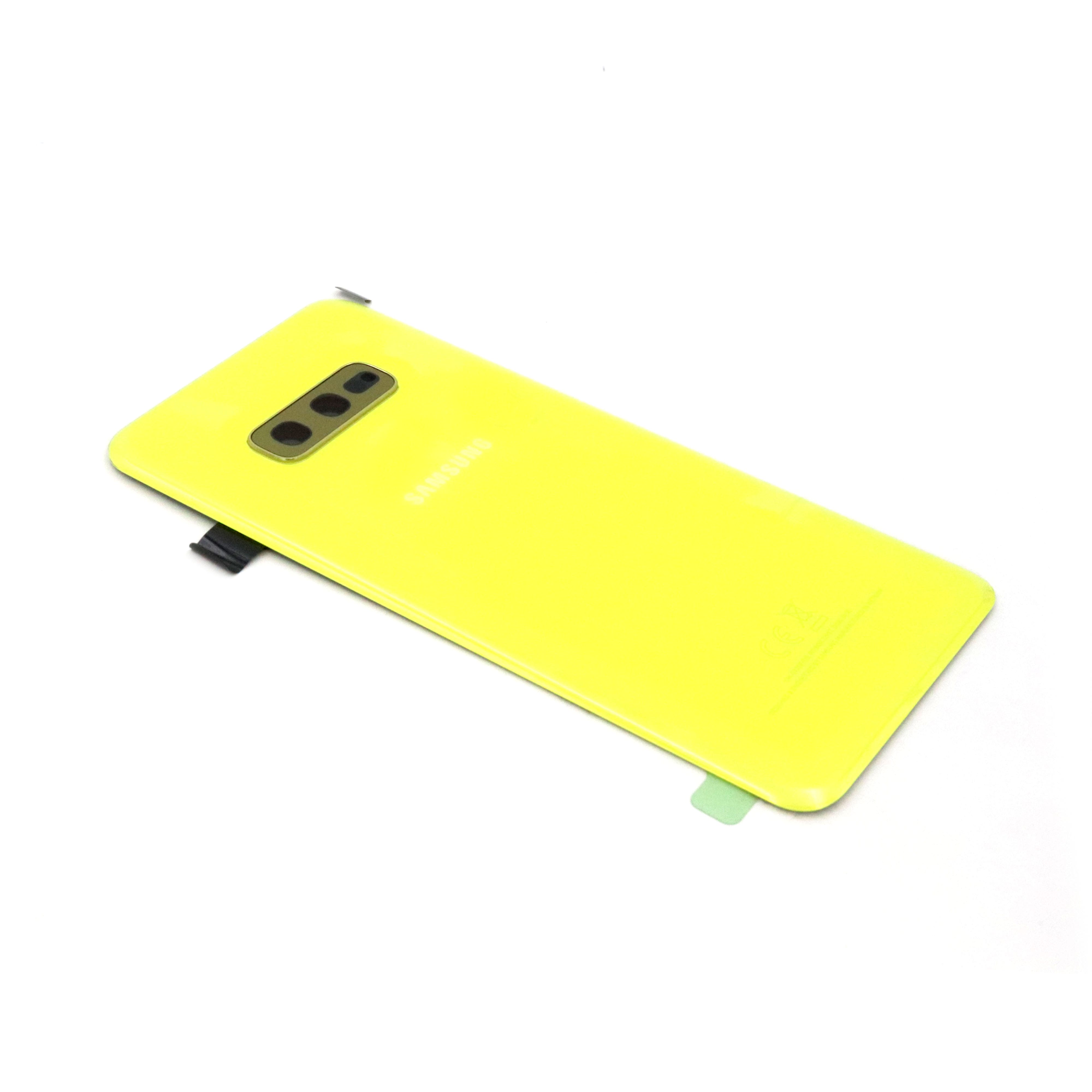 Samsung Achterkant voor Samsung Galaxy S10e Geel Service Pack