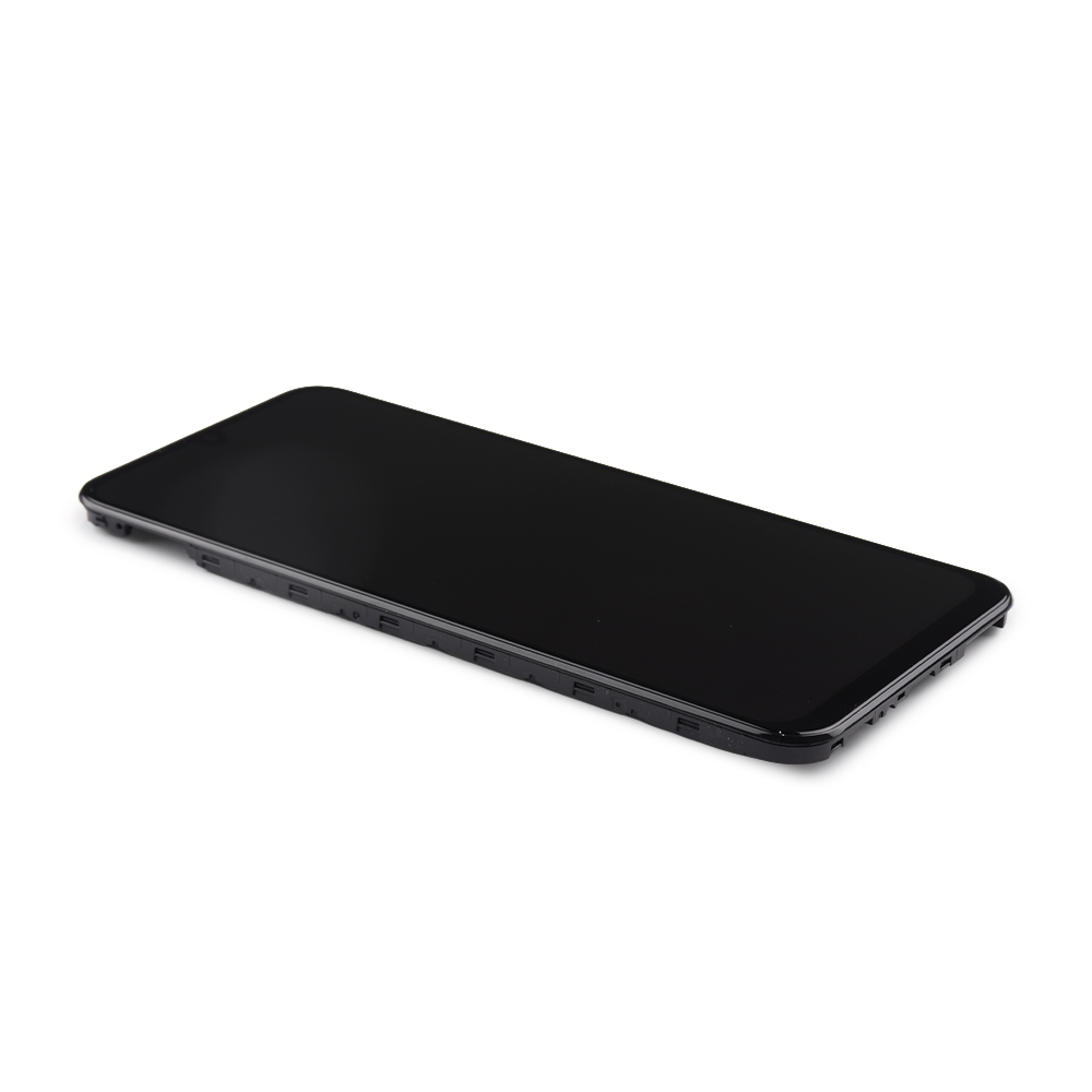 Samsung Scherm met frame voor Samsung Galaxy M34 5G Midnight Blauw Service Pack