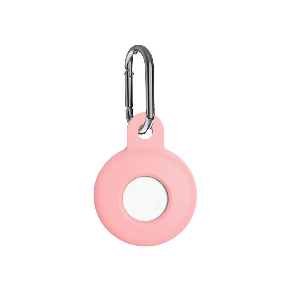 NOVANL SoftTouch Case für AirTag Rosa