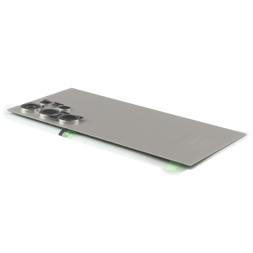 Samsung Achterkant voor Samsung Galaxy S24 Ultra (SM-S928B) Titanium Grijs Service Pack