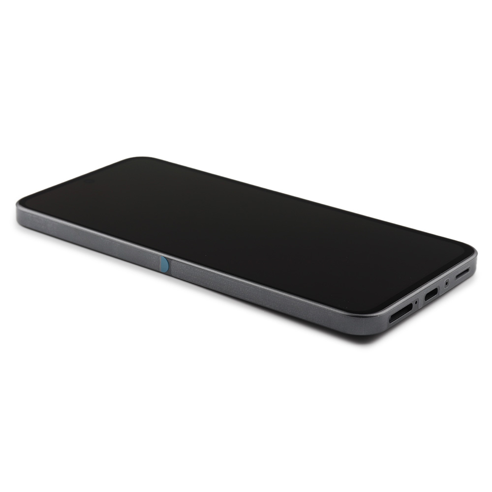 Display mit Rahmen für Samsung Galaxy A36 5G (SM-A366B) Schwarz Service Pack