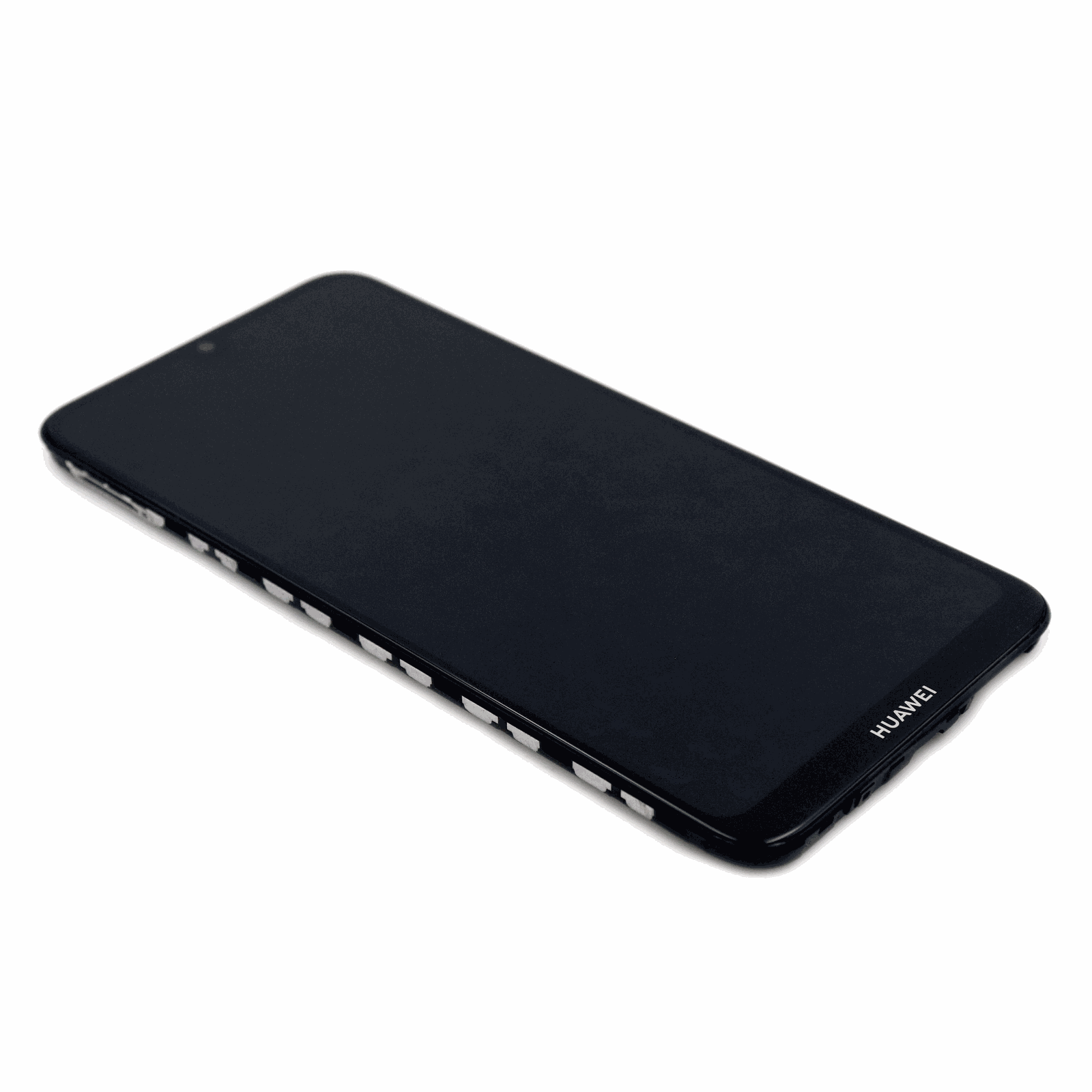 Huawei Scherm met frame voor Huawei Y7 Pro 2019 Zwart OEM-Equivalent