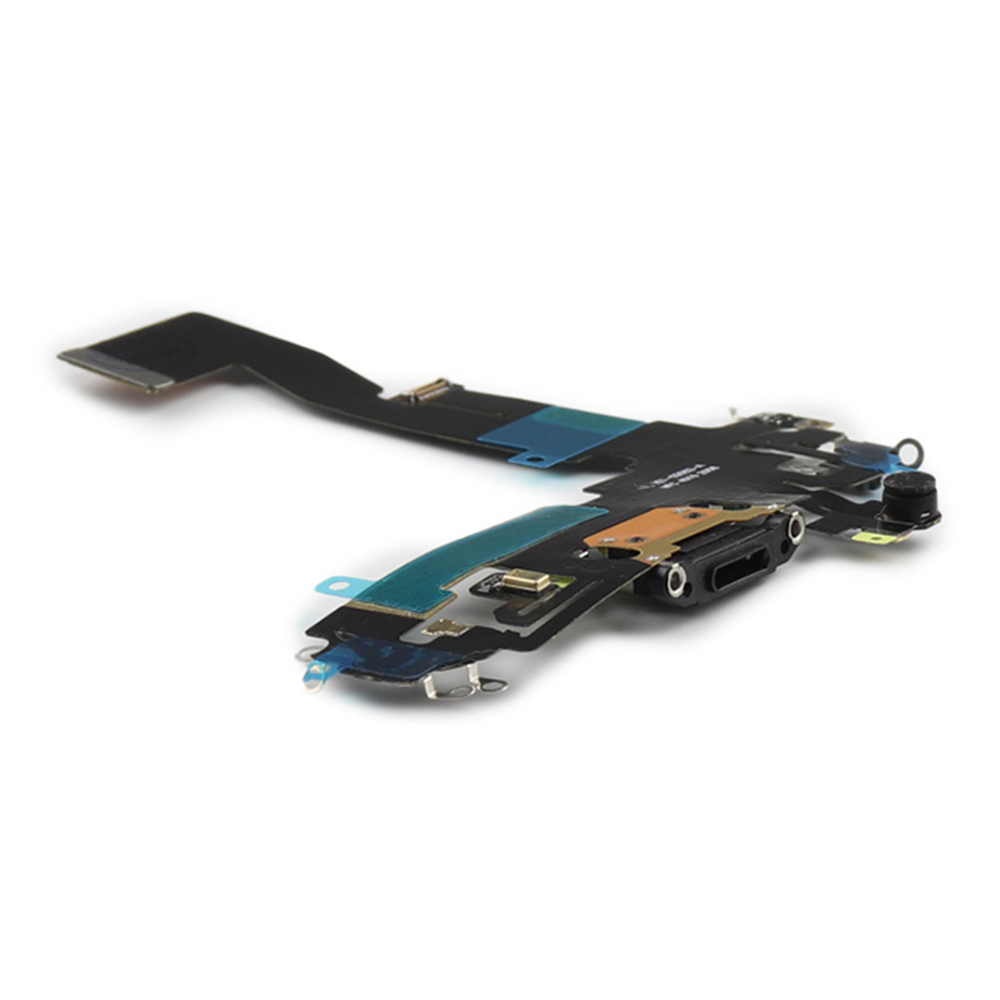 Apple Oplaadpoort voor iPhone 12 Pro Zwart OEM-Equivalent