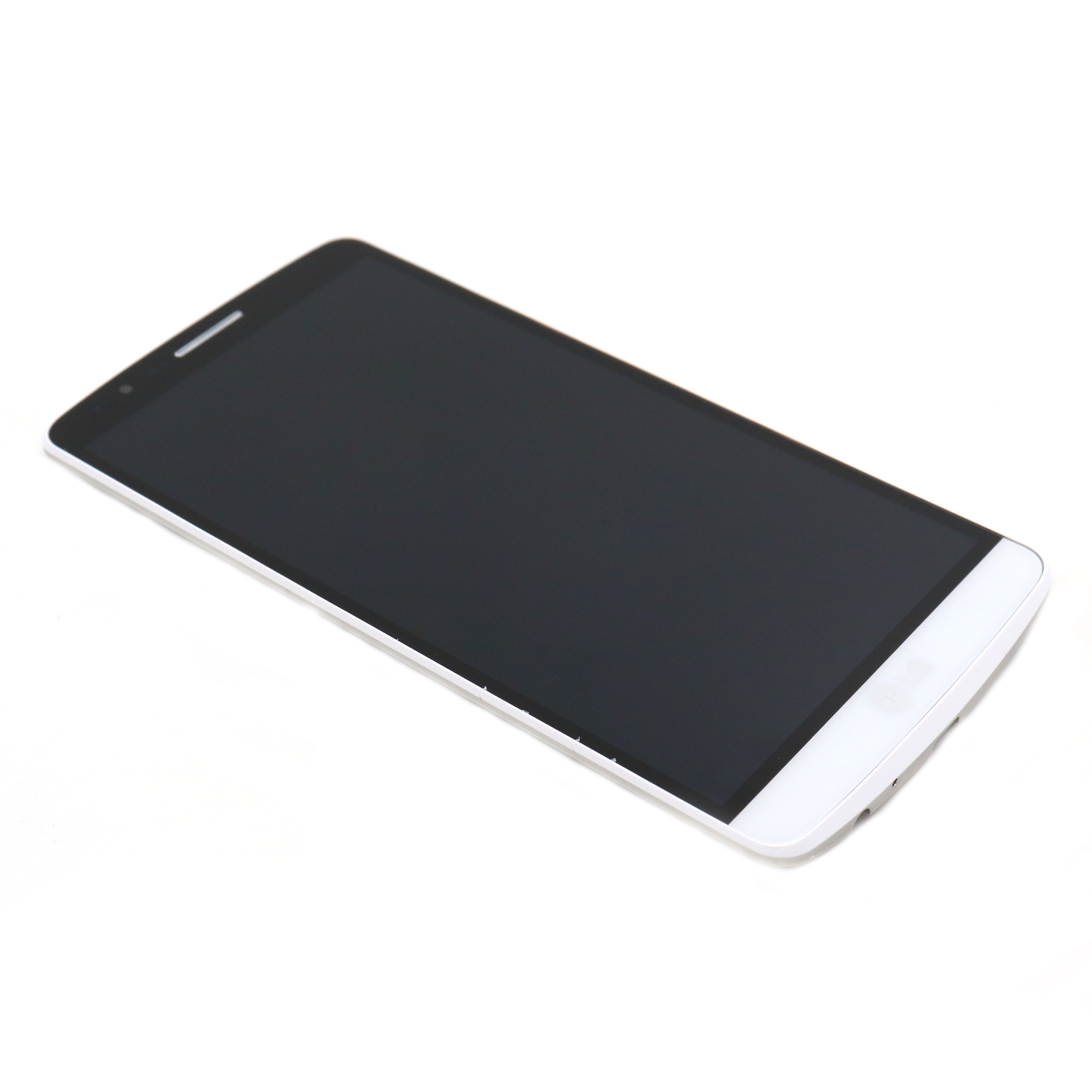 LG Scherm met frame voor LG G4 (H815) Wit OEM-Equivalent