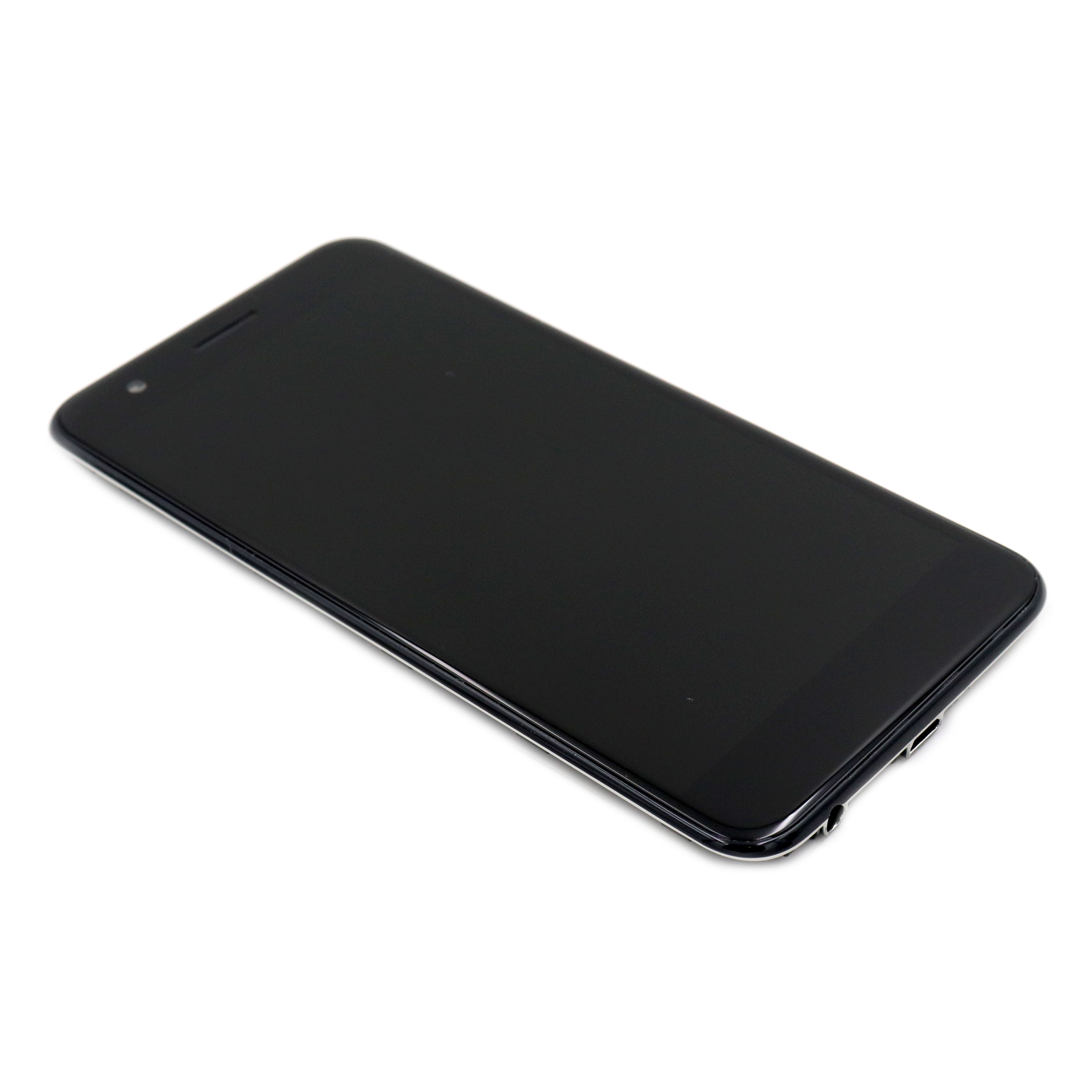 LG Scherm met frame voor LG K11 (X410) Zwart OEM-Equivalent