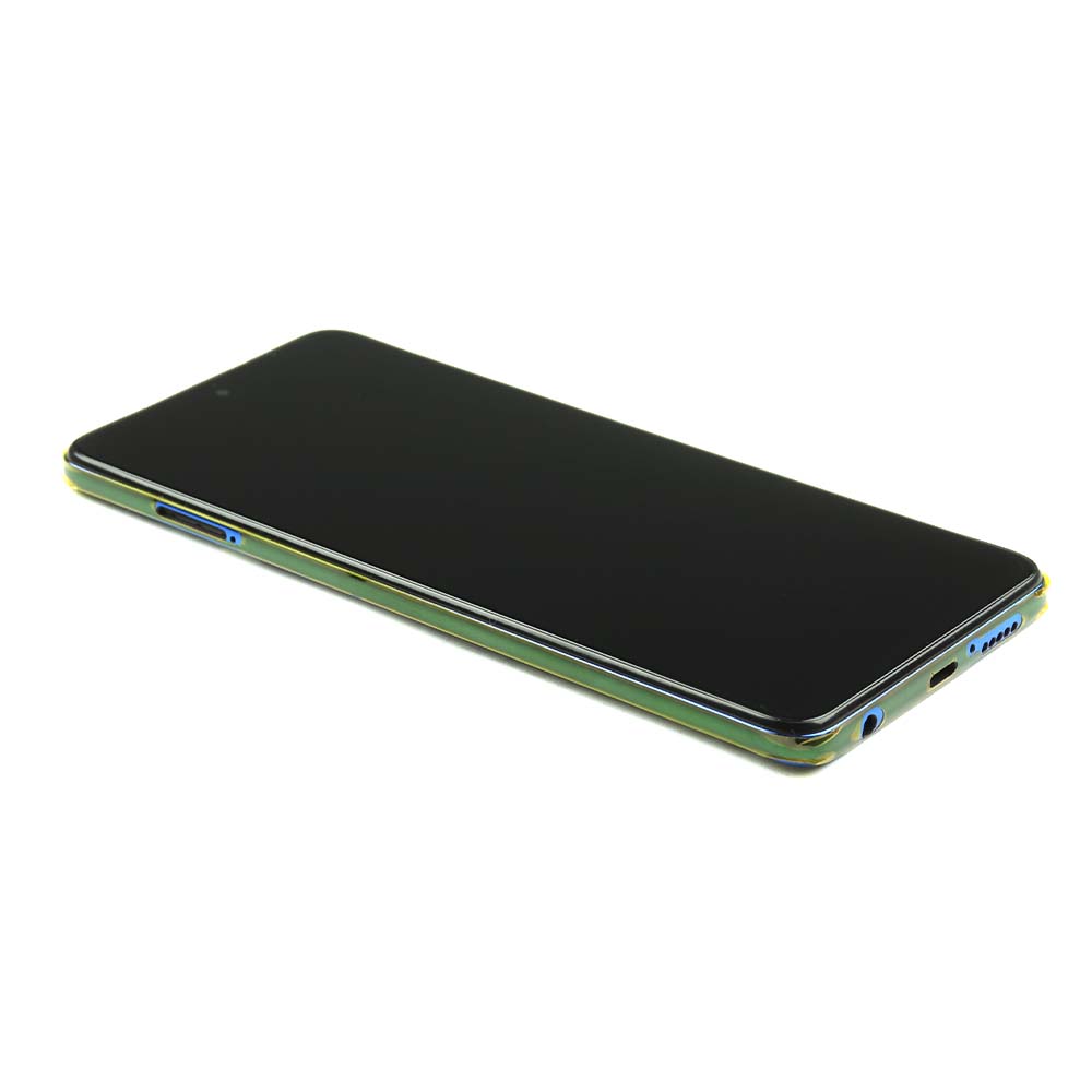 Xiaomi Scherm met frame voor Xiaomi Poco X3 NFC/ X3 Pro Blauw Service Pack