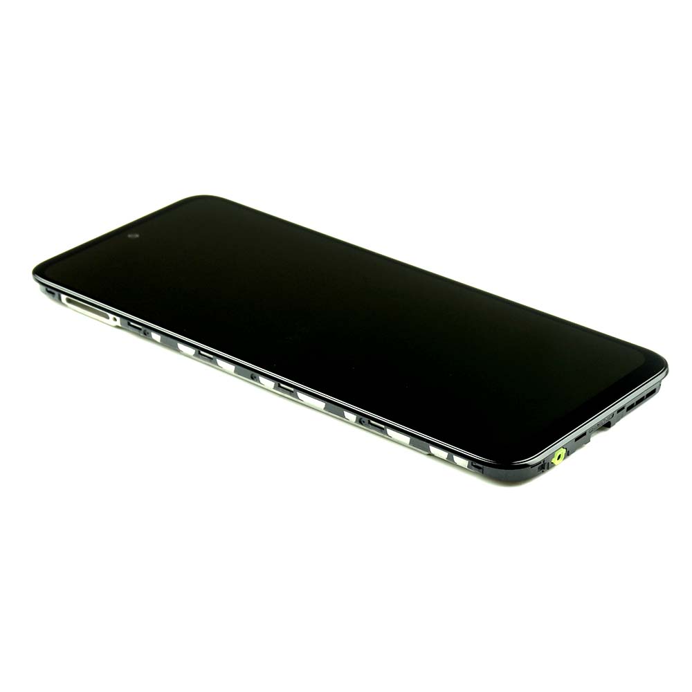 Motorola Scherm met frame voor Motorola Moto G31 Zwart Service Pack