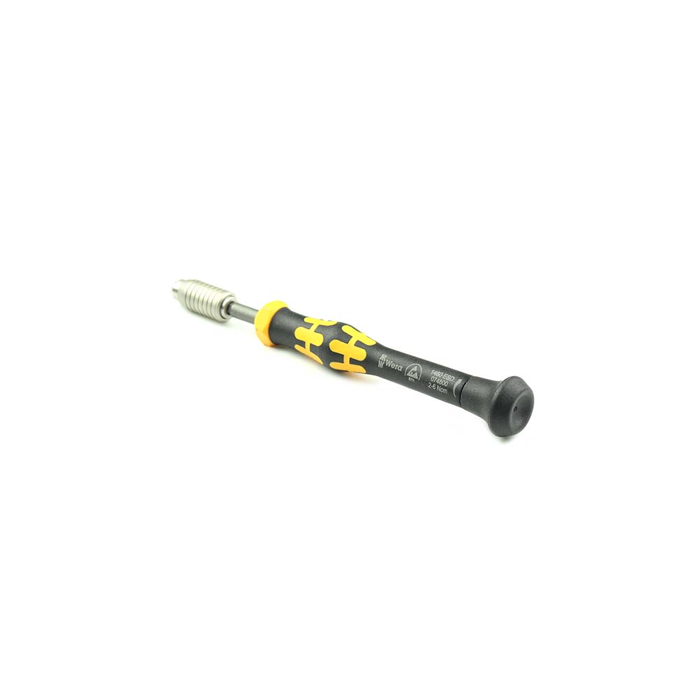 Wera 1460 Kraftform Micro ESD torque schroevendraaier (0.030 Nm) pre-set voor Pinpoint screws