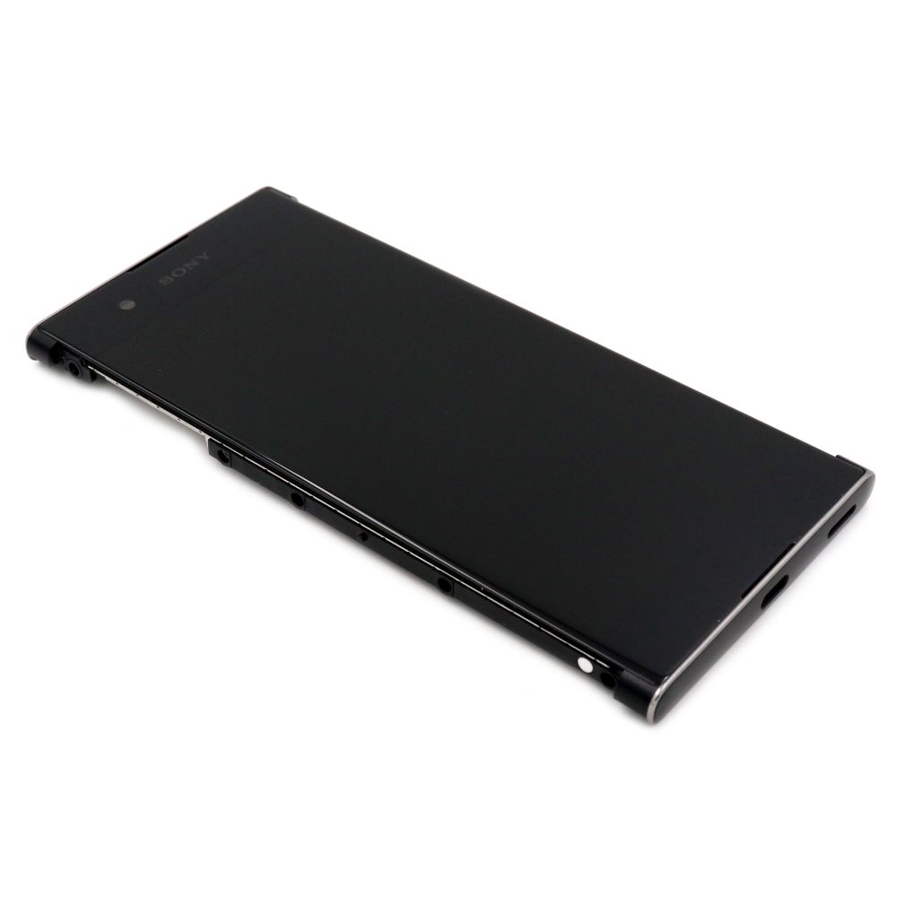 Sony Scherm met frame voor Sony Xperia XA1 Plus Zwart OEM-Equivalent