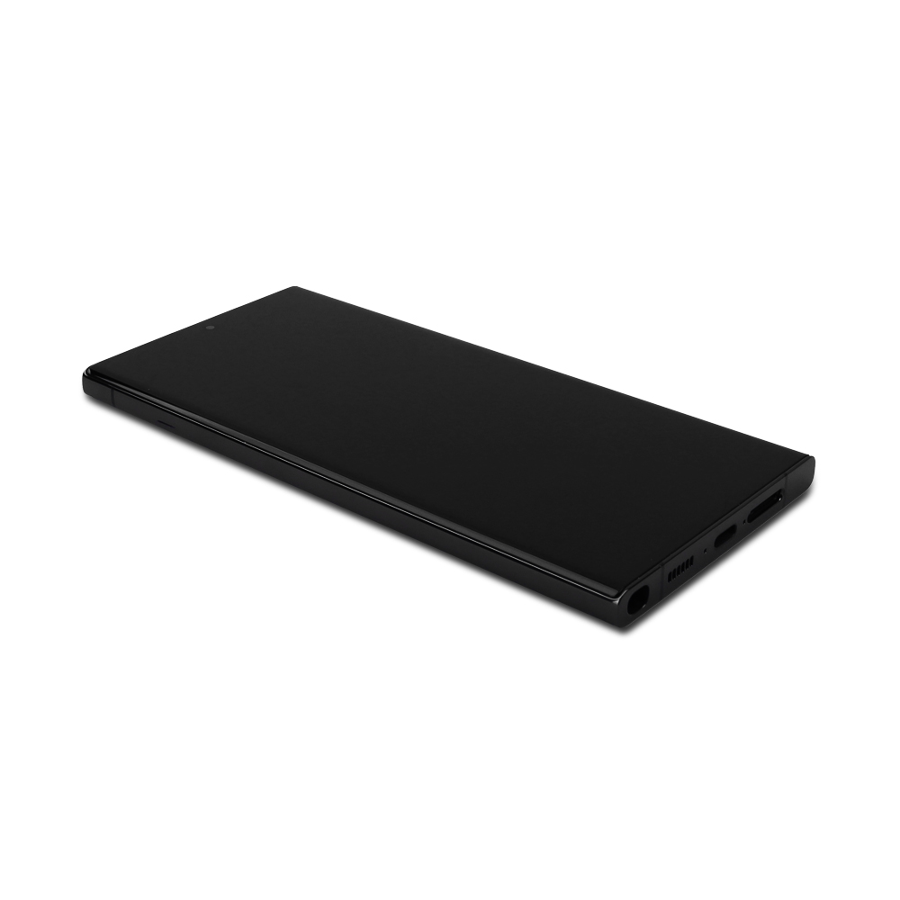 Samsung Scherm met frame voor Samsung Galaxy S23 Ultra (SM-S918B) Zwart Soft Oled
