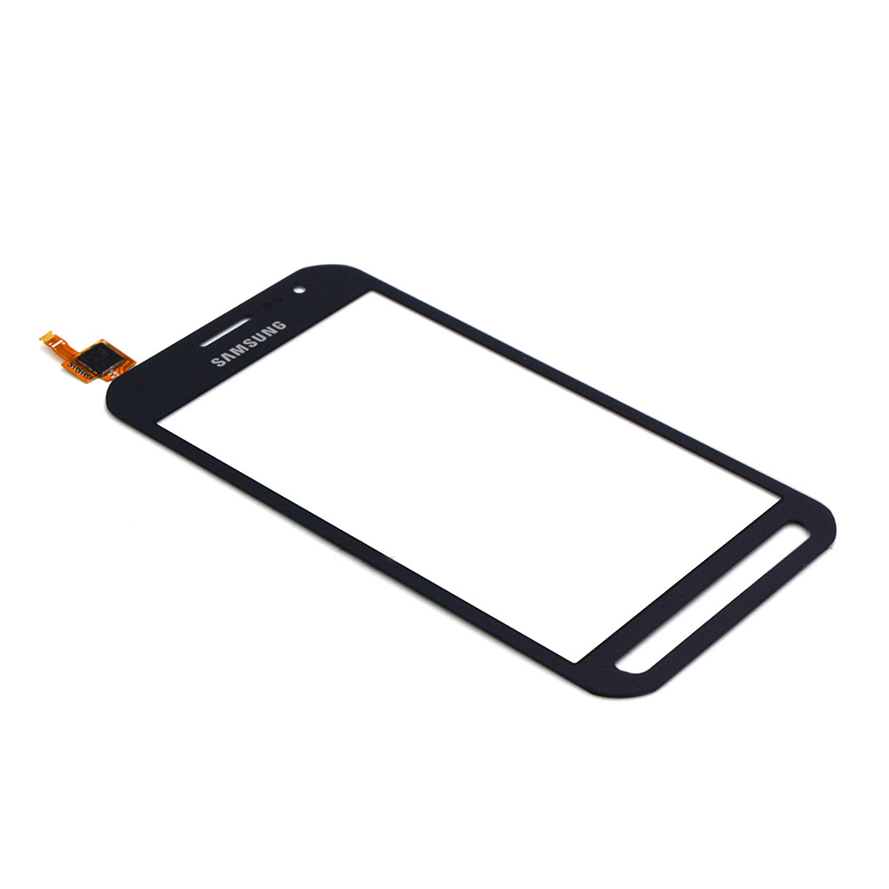 Samsung Touchscreen (mit plakstrip) für Samsung Xcover 3 (G388F) Schwarz OEM-Equivalent