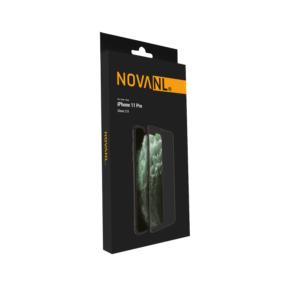 NOVANL GlassProtector Pro Privacy (Edge to Edge) voor iPhone 11 Pro
